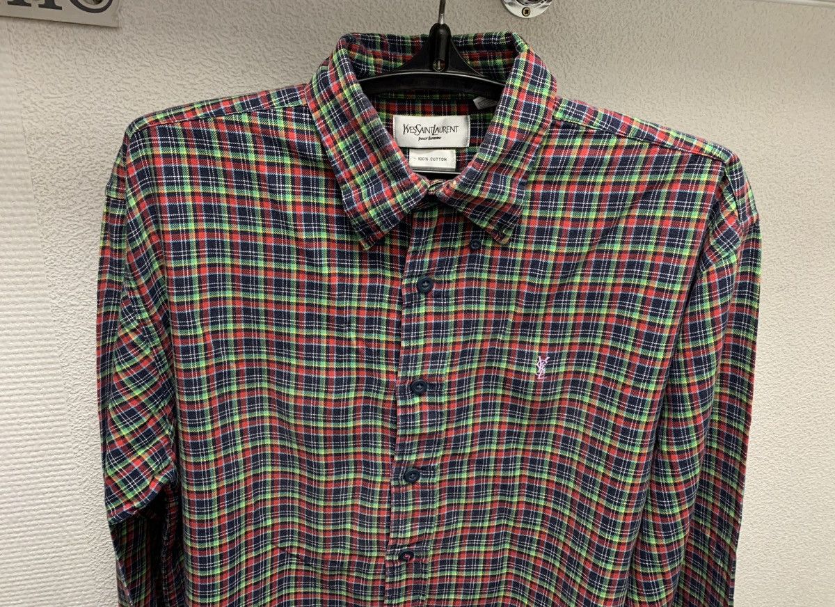 Yves Saint Laurent Yves Saint Laurent YSL longsleeve shirt L sz Size US L / EU 52-54 / 3 - 2 Thumbnail