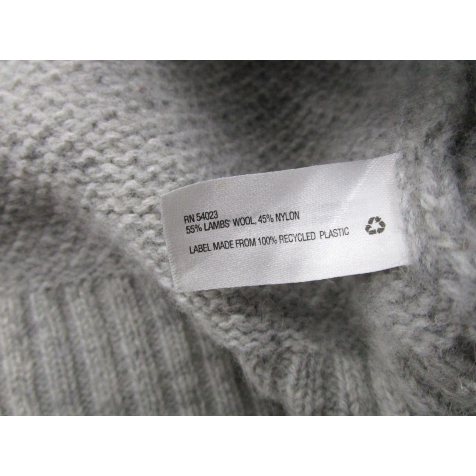 Gap **Women's Gray Wool Blend Turtleneck Pullover Size Medium Knit Sweater** User: Women's Gray Wool Blend Turtleneck Pullover Size Medium Knit Sweater Size M / US 6-8 / IT 42-44 - 4 Thumbnail