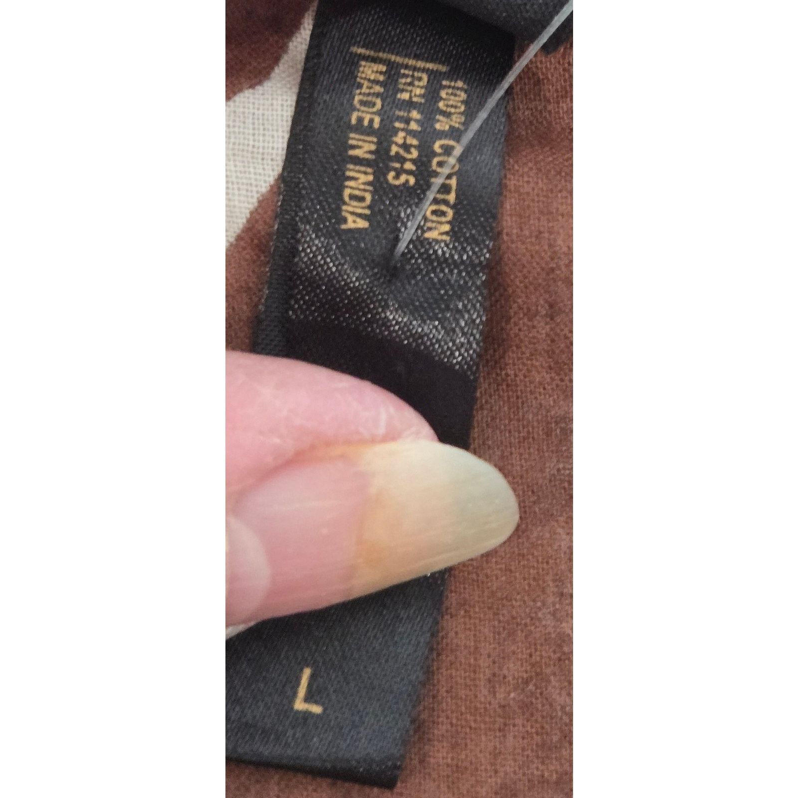 Other Hermanny By Vix Brown Tan Beaded Bodice Swim Cover Up L NWTS Size L / US 10 / IT 46 - 9 Thumbnail