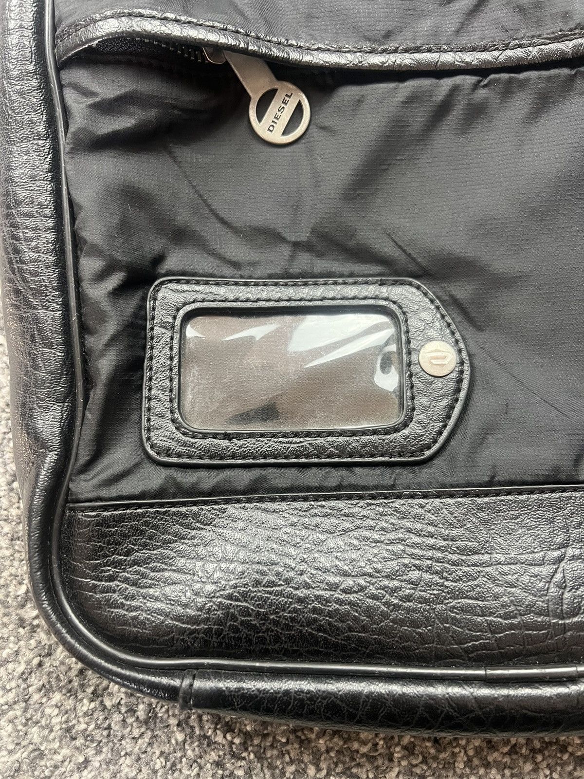Diesel DIESEL Vintage Black Nylon Crossbody Bag / Shoulder Bag Size ONE SIZE - 2 Thumbnail