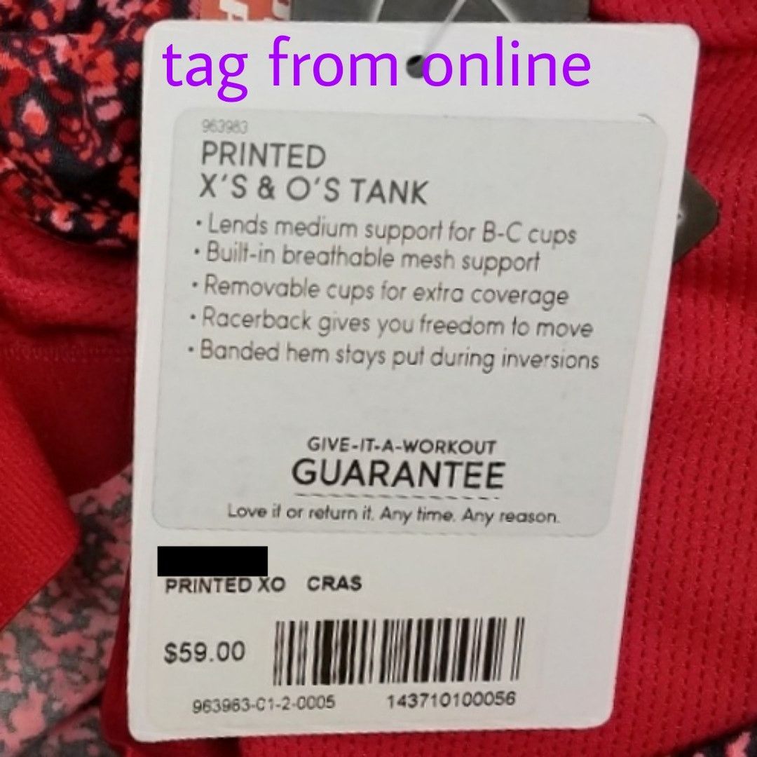 Athleta Athleta Printed XO Tank Top sz S Size S / US 4 / IT 40 - 3 Thumbnail