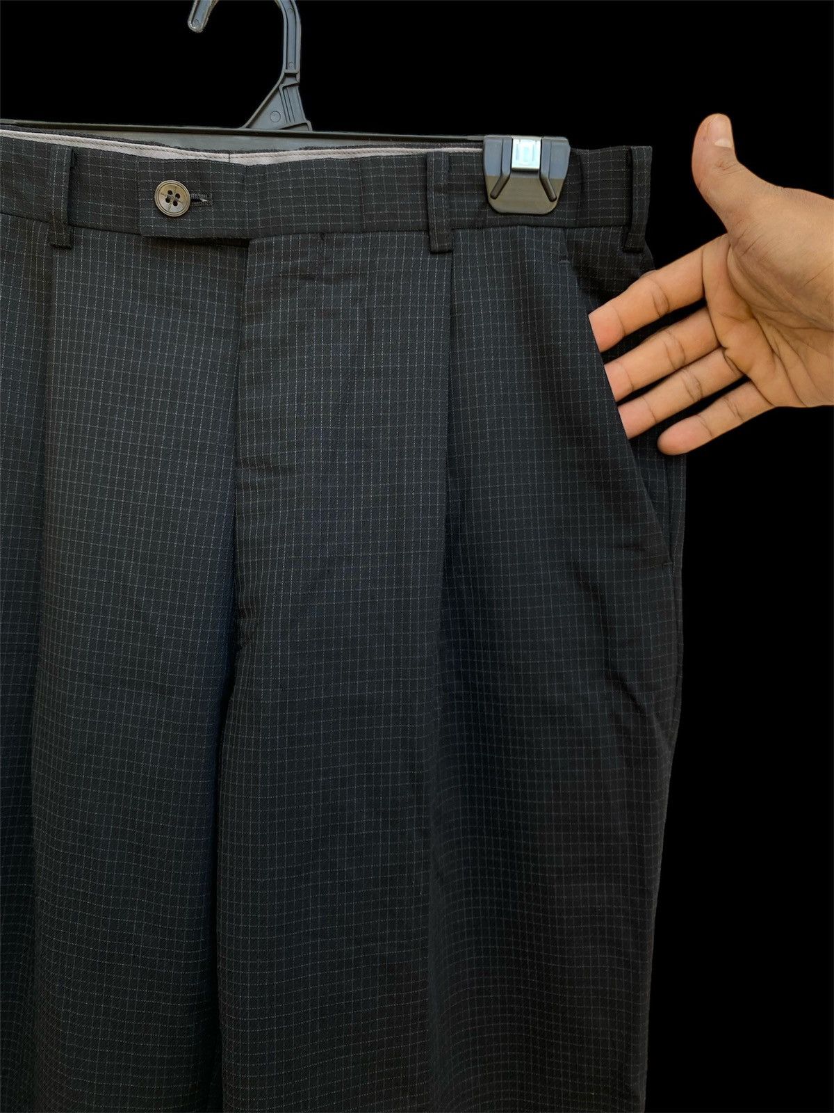 Gaultier Homme Objet × Jean Paul Gaultier × Vintage Jean Paul Gaultier Homme Objet Checkered Slack Size US 30 / EU 46 - 5 Thumbnail