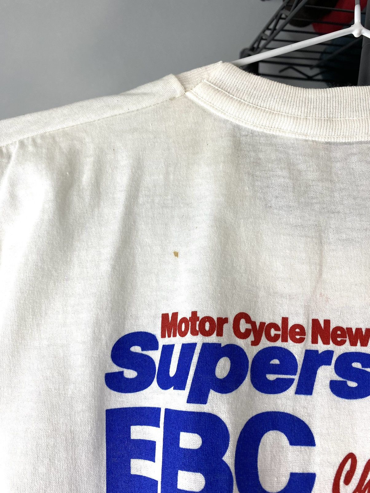 Honda Rare! Vintage 1980s Dunlop Honda Racing T Shirt World Racing Size US M / EU 48-50 / 2 - 17 Thumbnail