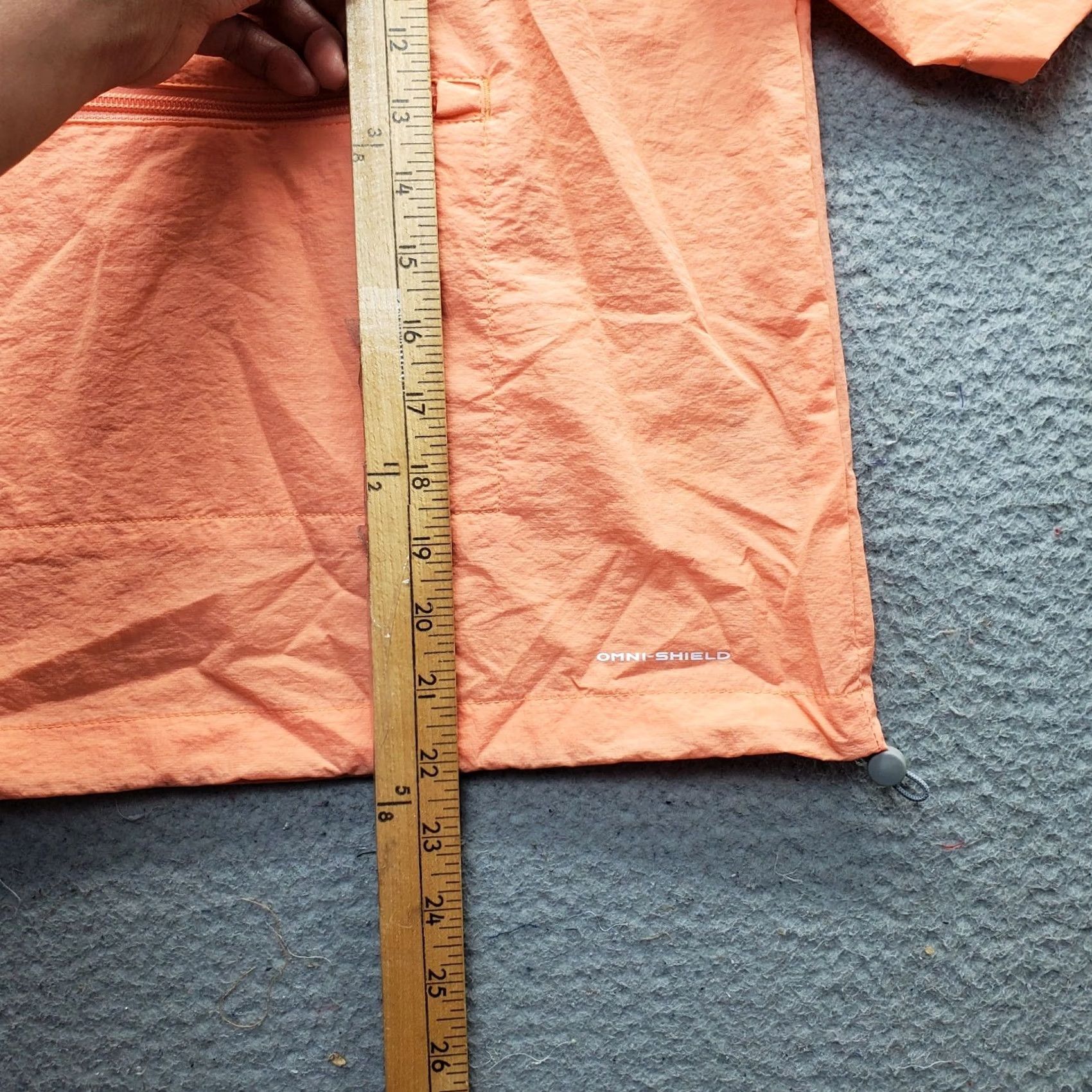 Vintage Columbia Womens M Orange Short Sleeve 1/2 Zip Boundless Trek Shirt Size M Size 32" / US 10 / IT 46 - 4 Thumbnail