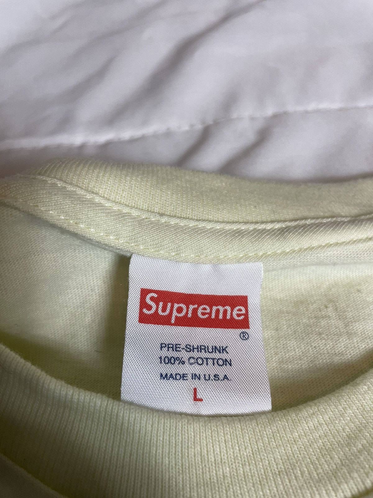 Supreme Supreme Trip Reset Nicholson Tee Men’s L SS15 Pearl White Size US L / EU 52-54 / 3 - 2 Thumbnail