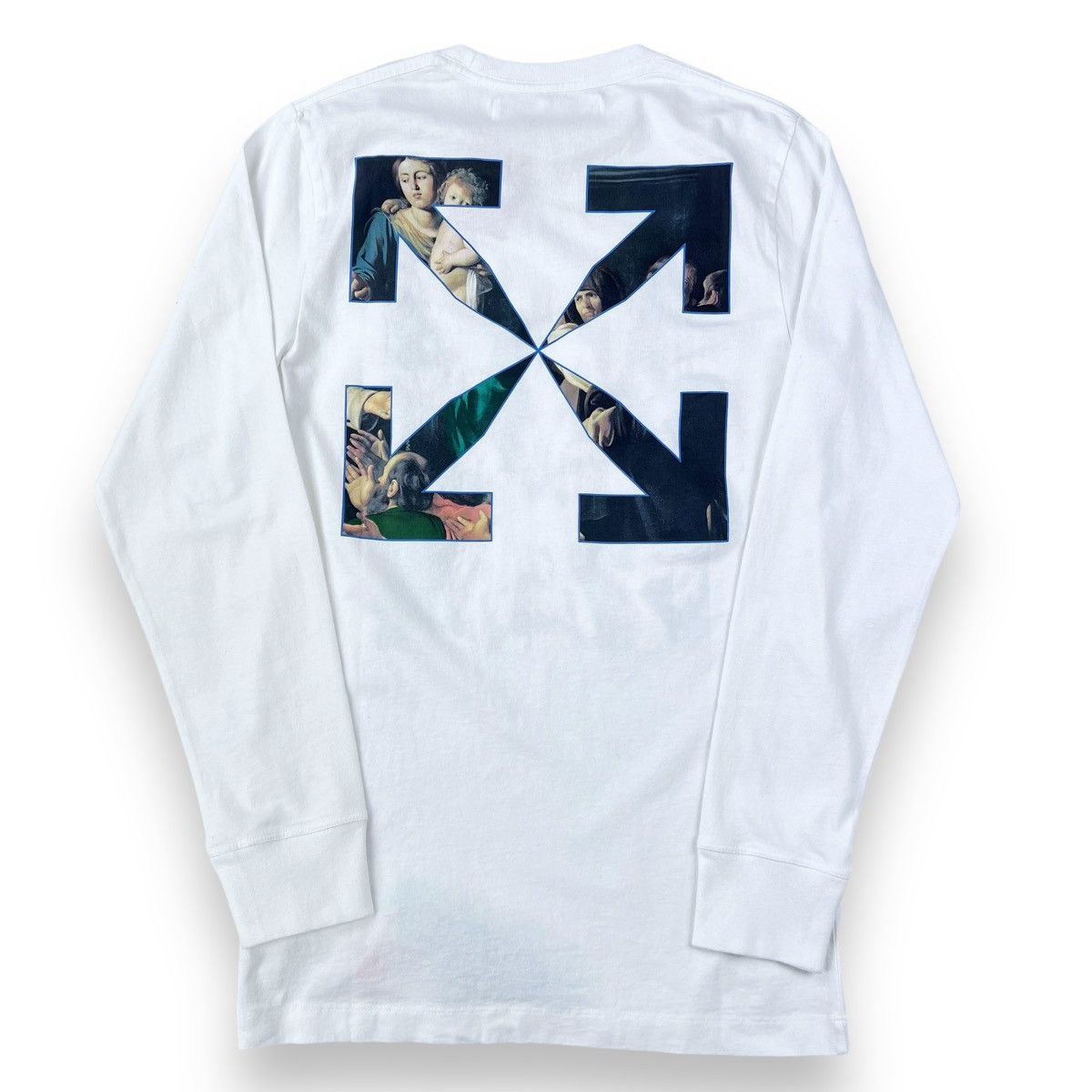 Off-White Off-White Caravaggio Painting Long Sleeve T Shirt Size US XS / EU 42 / 0 - 2 Thumbnail