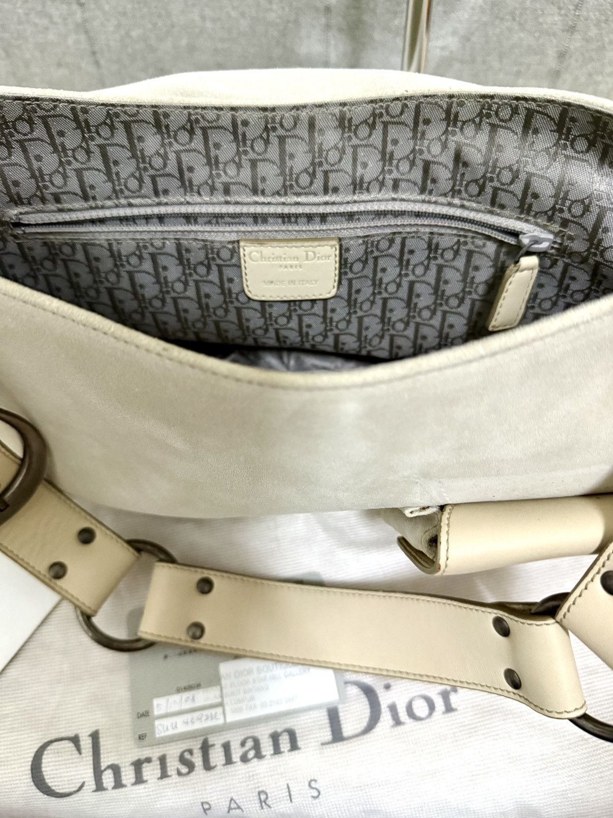 Dior 2005 Christian Dior Gaucho Saddle Bag John Galliano era Size ONE SIZE - 11 Thumbnail