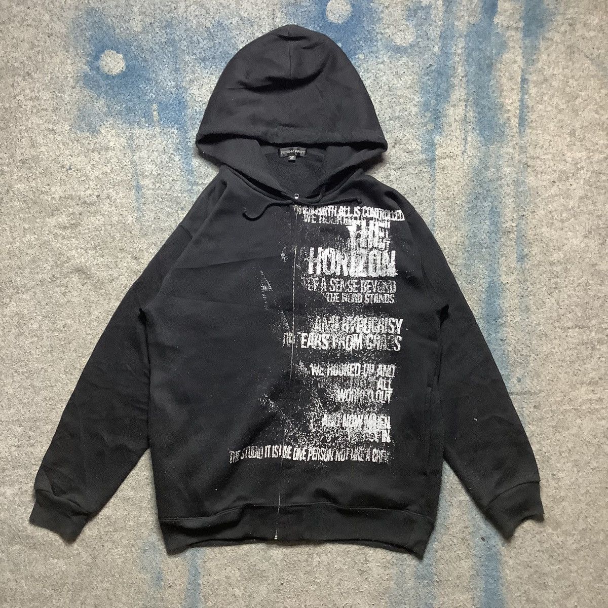 If Six Was Nine × Japanese Brand × Le Grande Bleu (L.G.B.) Japanese Brand Primal Point Y2K Poem Like ifsixwasnine style Size US M / EU 48-50 / 2 - 1 Thumbnail