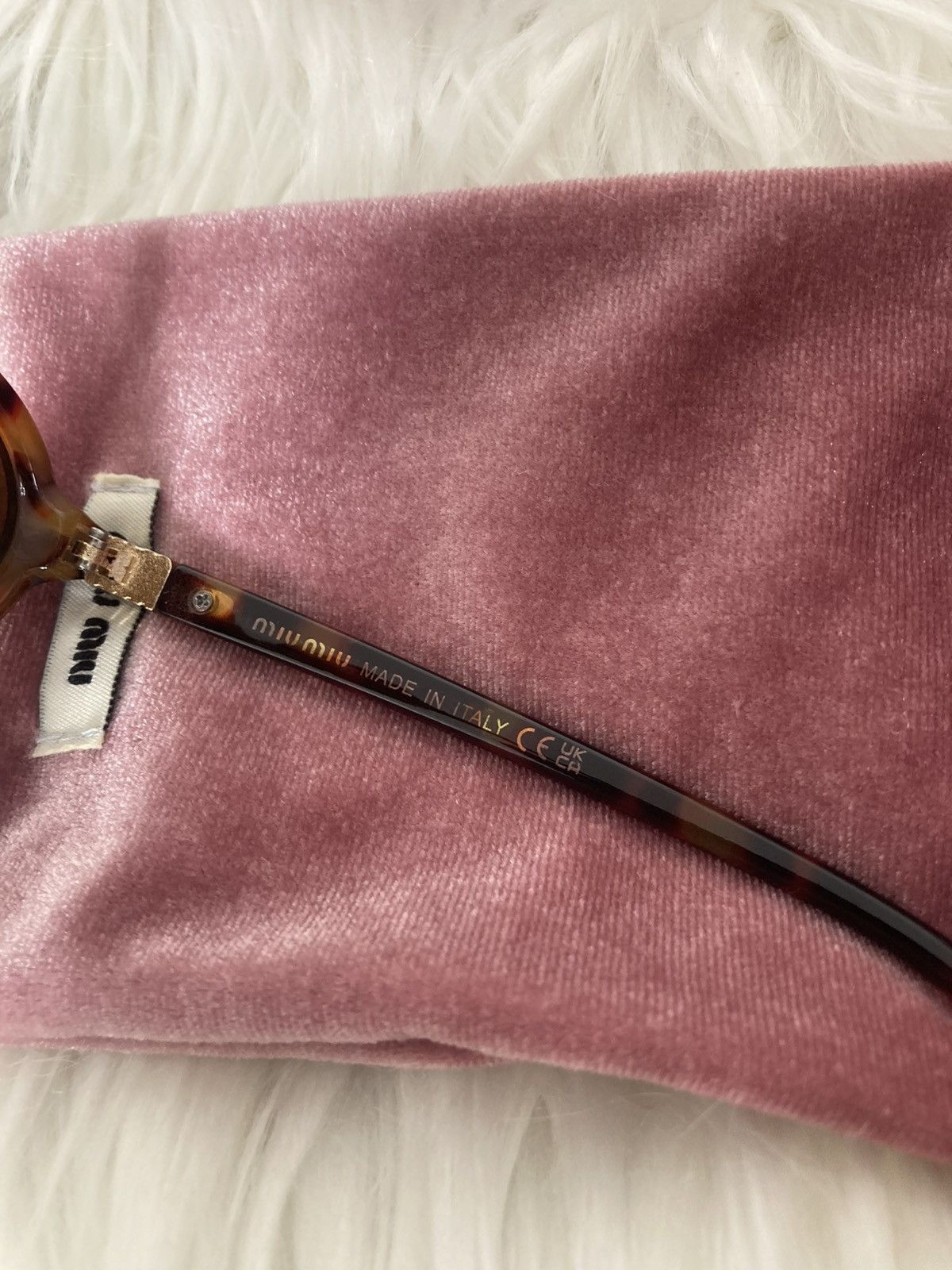 Miu Miu Miu Miu oval sunglasses Size ONE SIZE - 6 Thumbnail