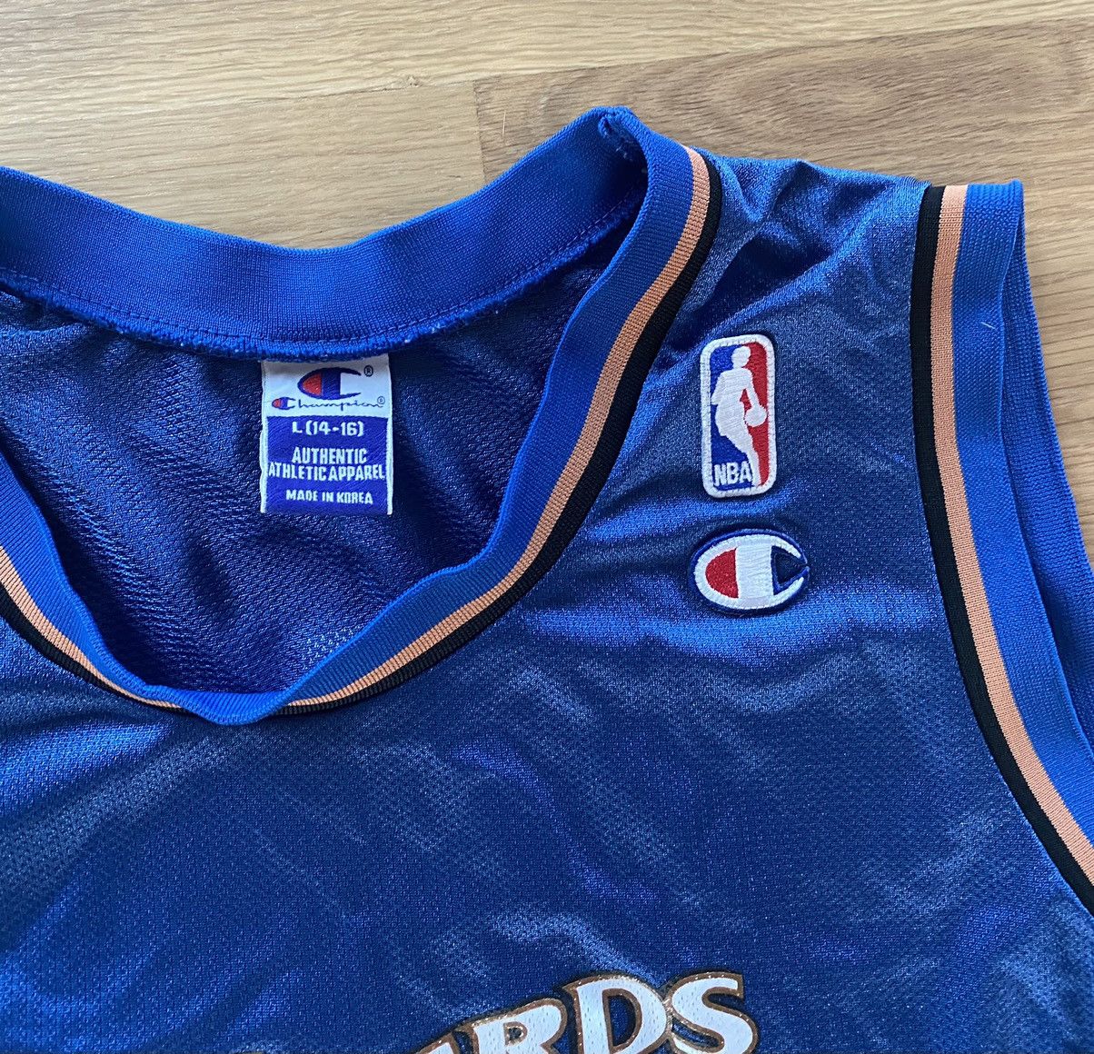 Champion × NBA × Vintage Michael Jordan Wizards Champion Jersey Youth Large 14-16 Size US XS / EU 42 / 0 - 3 Thumbnail
