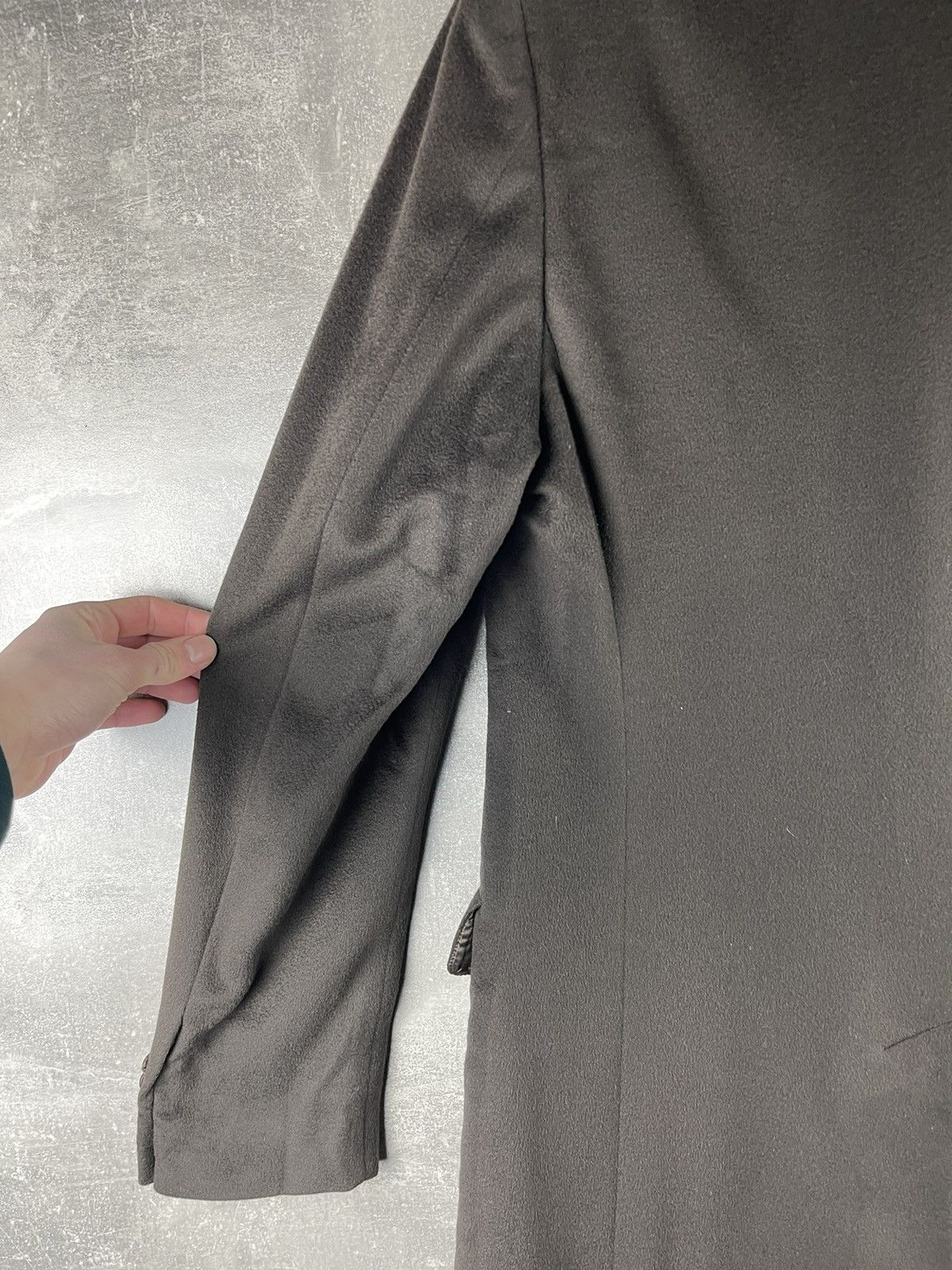 Colombo Colombo for Abital Virgin Wool Overcoat Brown/Green Size US M / EU 48-50 / 2 - 9 Thumbnail