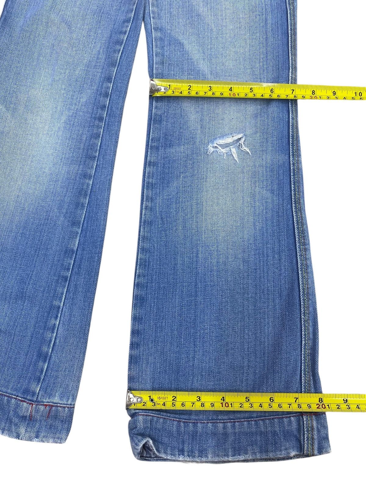 Diesel Diesel Faded Blue Wash Whiskers Style Loose Jeans Size US 28 / EU 44 - 6 Thumbnail