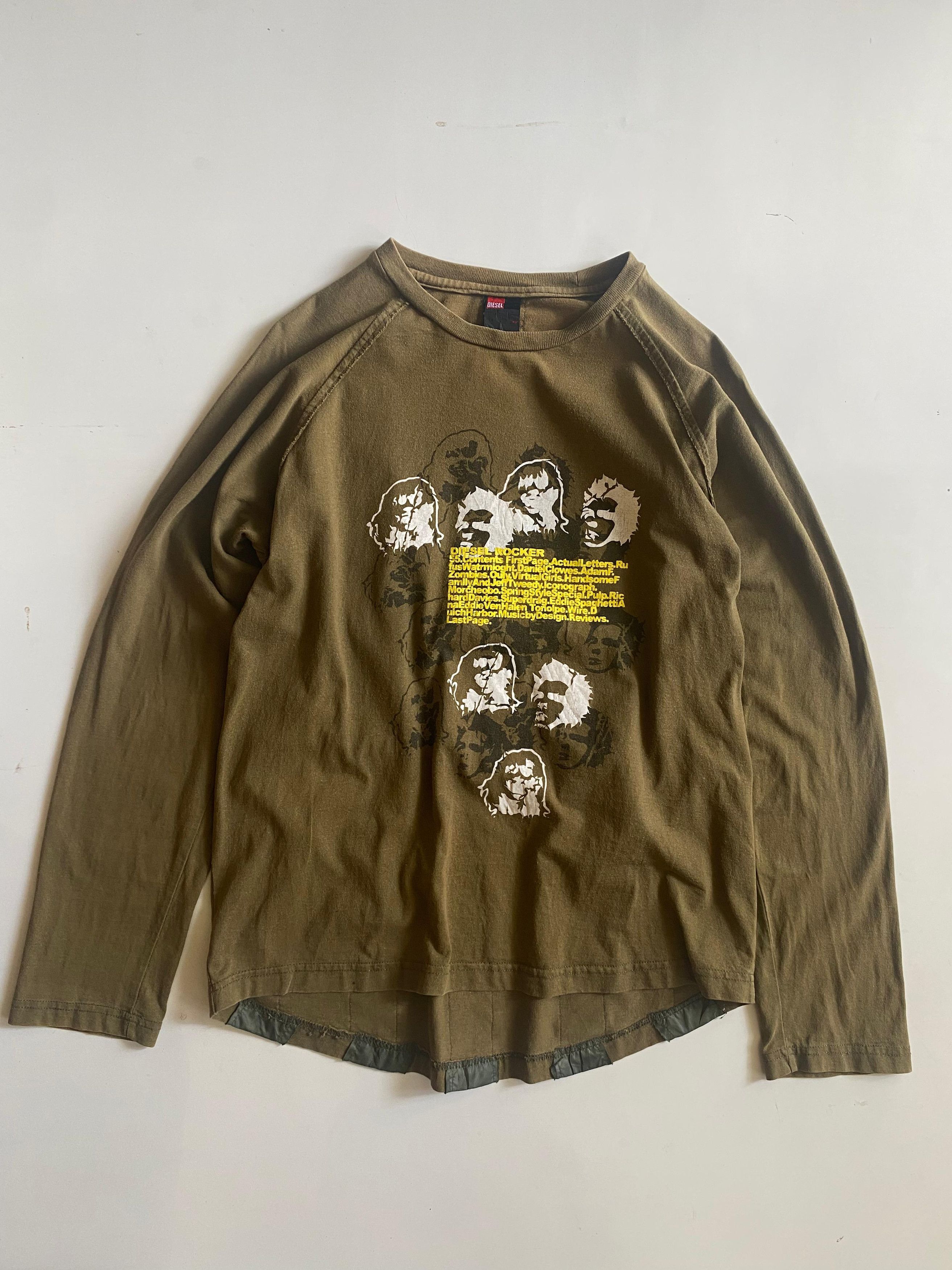 Diesel Diesel Vintage Rocker Longsleeve Size US M / EU 48-50 / 2 - 1 Thumbnail