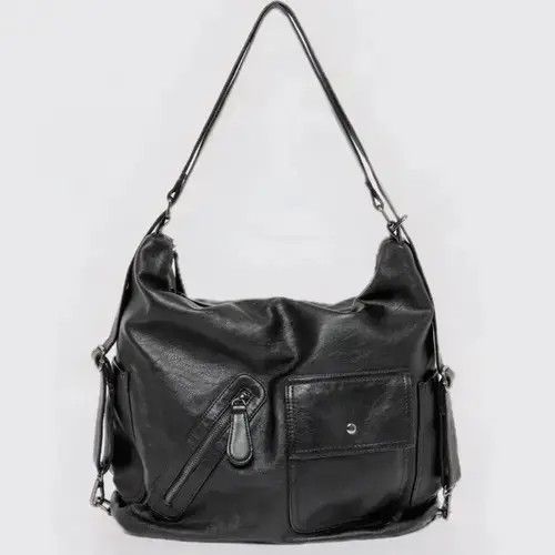 Japanese Brand PU Leather Shoulder Bag Size ONE SIZE - 3 Thumbnail