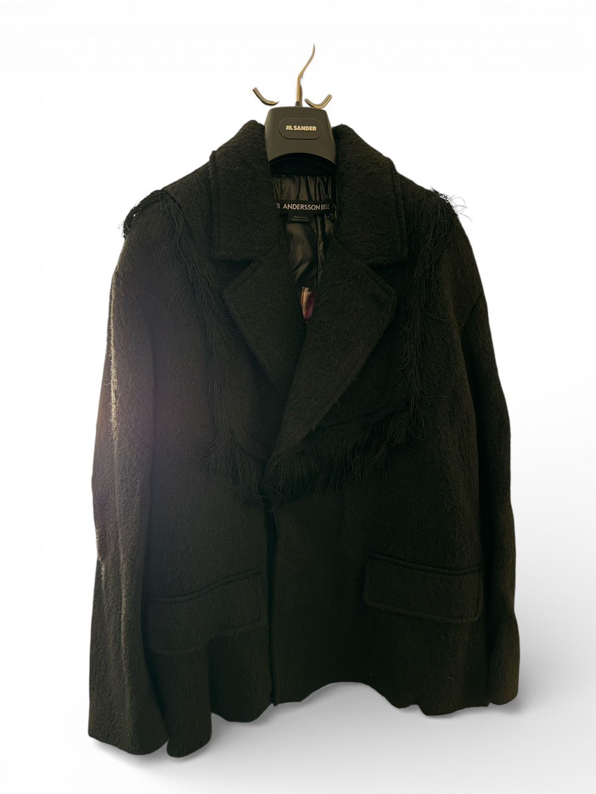 Andersson Bell ANDERSSON BELL ZIBELINE SHAGGY WOOL MELTON COAT Size US L / EU 52-54 / 3 - 1 Thumbnail