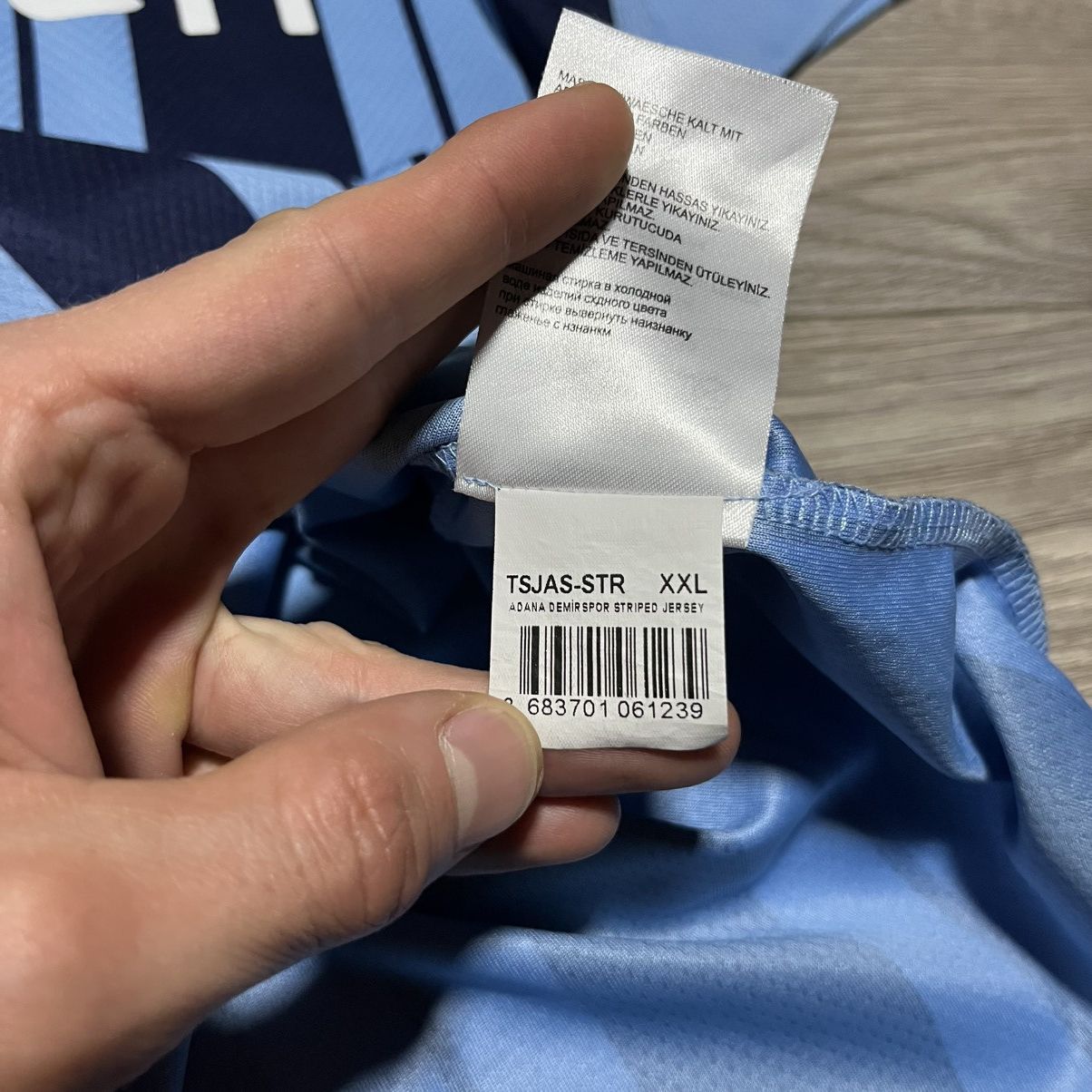 New Balance Balotelli #9 Adana Demispor FC new balance jersey Size US XXL / EU 58 / 5 - 11 Thumbnail