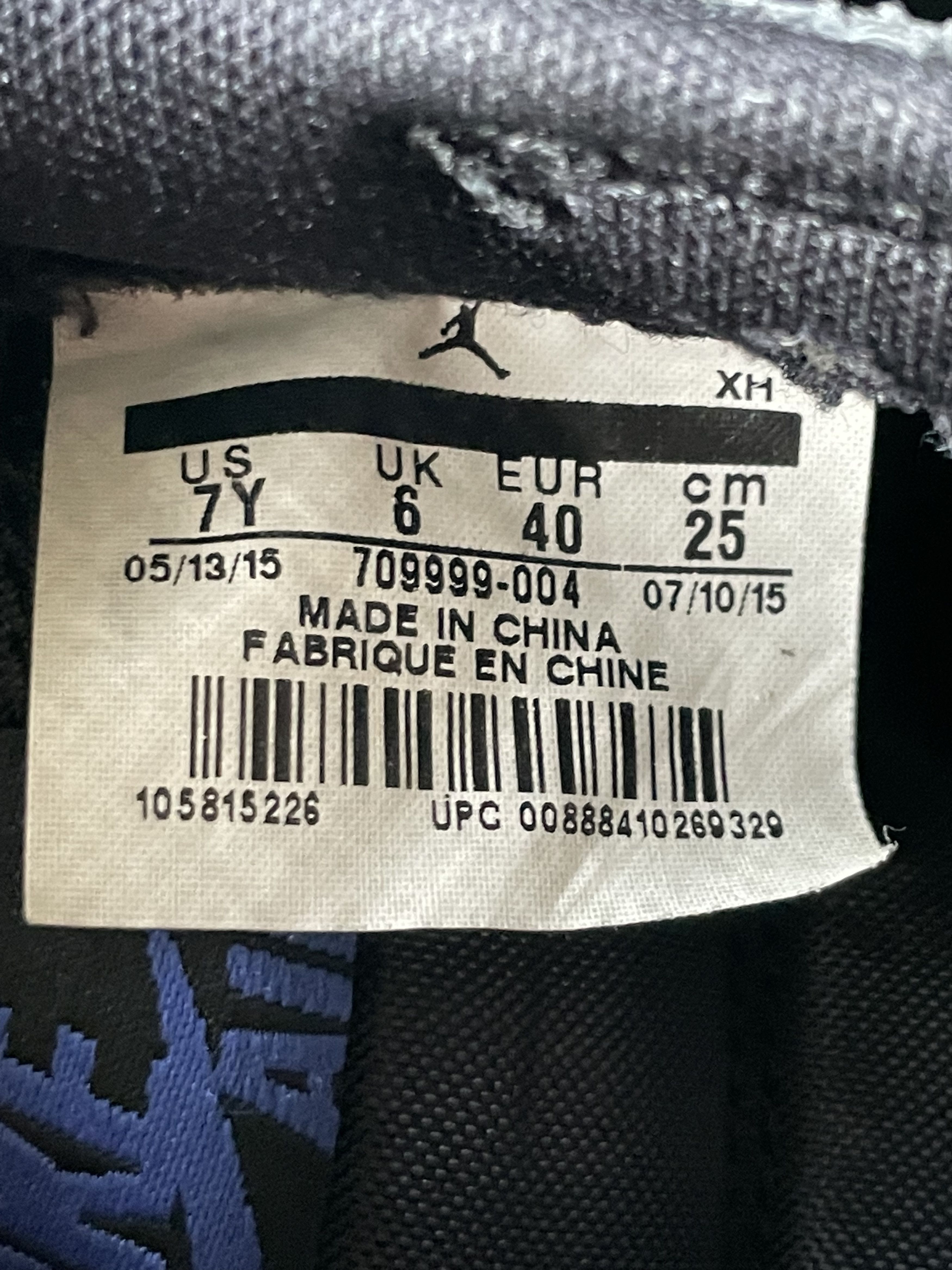 Jordan Brand × Nike 2015 Air Jordan I Low - Royal [size 7Y] Size US 7 / EU 40 - 7 Thumbnail