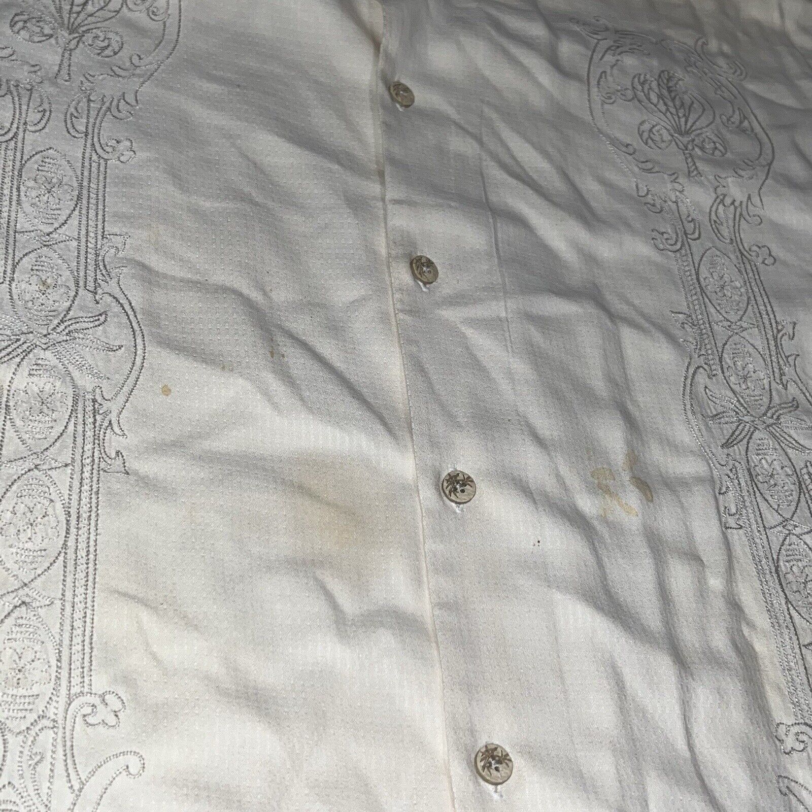 Tommy Bahama Lot of 2 Tommy Bahama Hawaiian Shirt Mens 2XL Silk *STAINED* Size US XXL / EU 58 / 5 - 13 Thumbnail