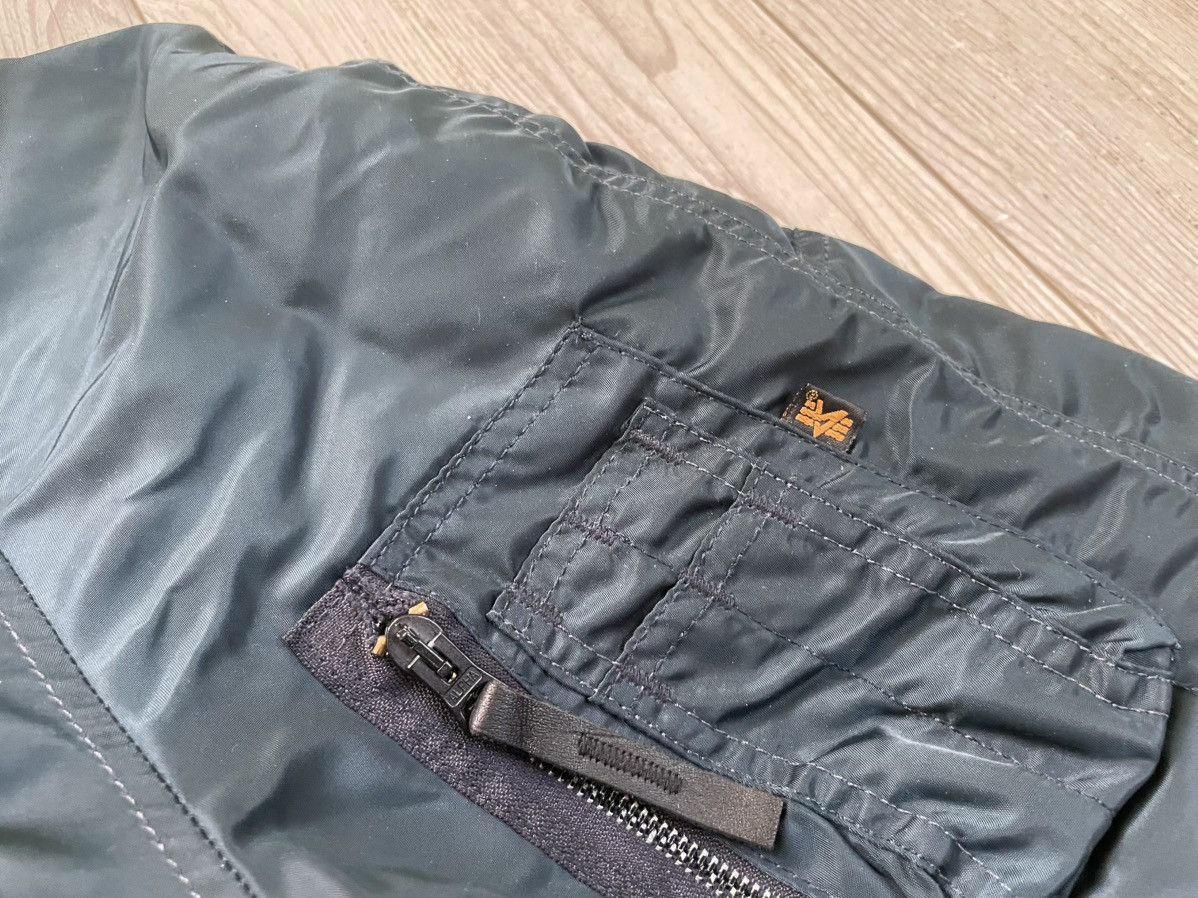 Alpha Industries × Breitling × Vintage Alpha Industries X Breitling Jacket Size US XL / EU 56 / 4 - 14 Thumbnail