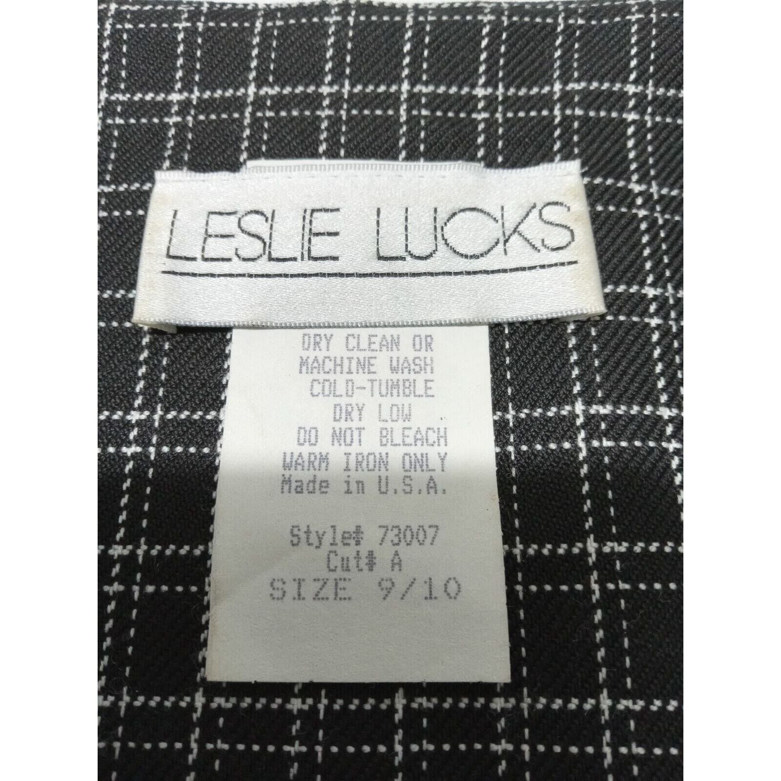& Other Stories Vintage Leslie Lucks Dress 9/10 Women's Plaid Long Sleeve Size M / US 6-8 / IT 42-44 - 5 Thumbnail