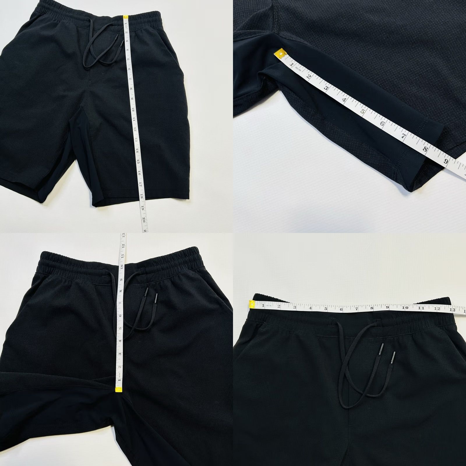Lululemon Lululemon Pace Breaker Swim Short 8.5" Mens Size Small Black Swift Unlined Size US 29 - 9 Thumbnail