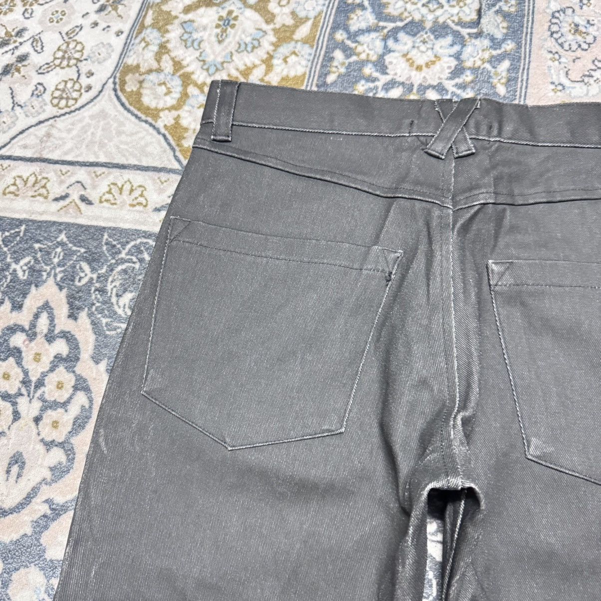 Japanese Brand Hundredclub Japan Denim Black Waxed Jeans Size US 30 / EU 46 - 12 Thumbnail