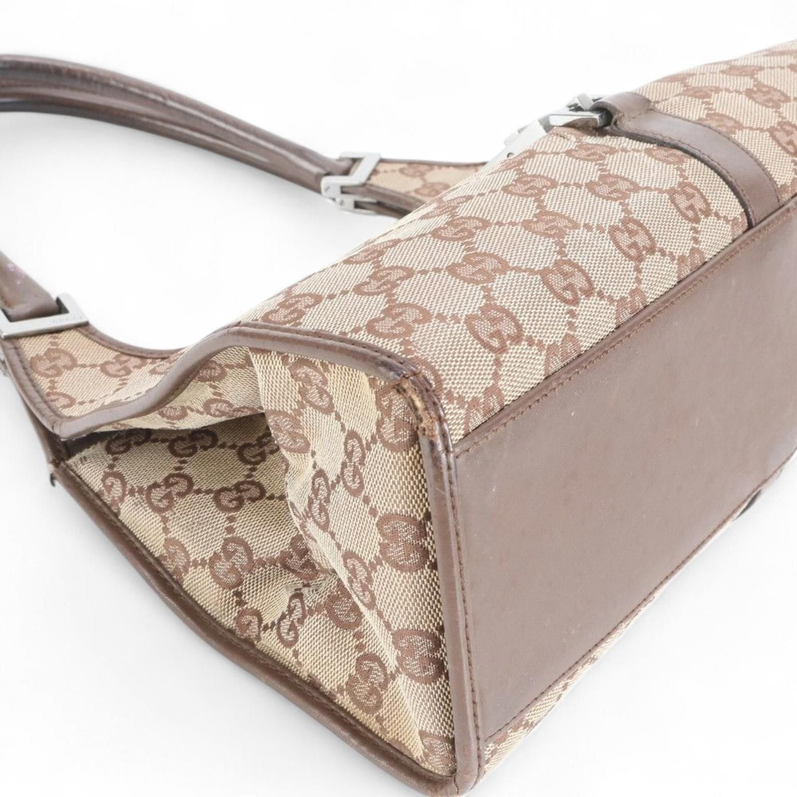 Gucci Gucci - Brown GG Canvas Shoulder Bag Size ONE SIZE - 5 Thumbnail