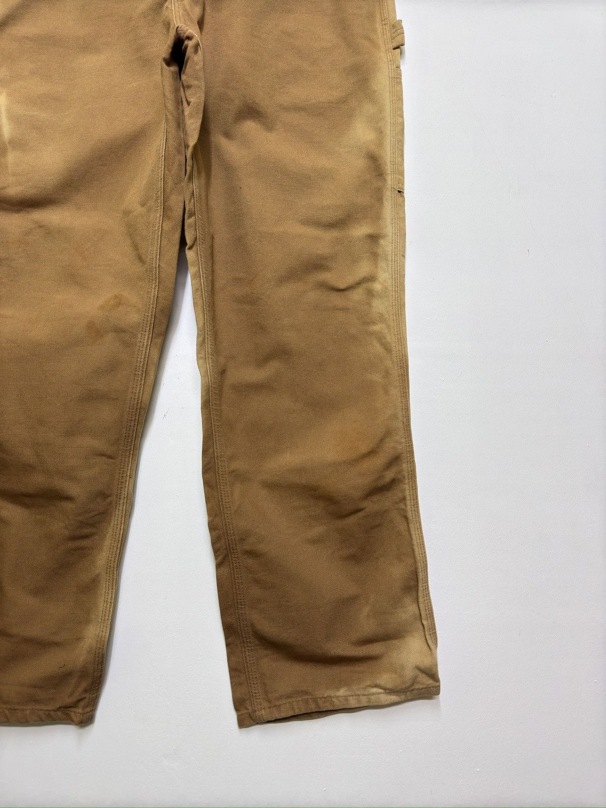 Carhartt Vintage Carhartt Super Faded Carpenter Pants Dungaree Fit Size US 35 - 6 Thumbnail