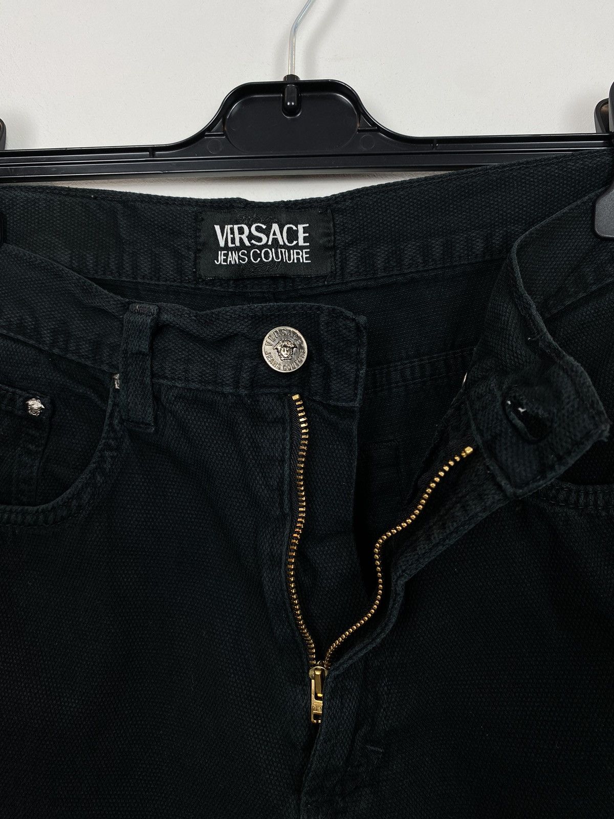 Versace Jeans Couture Vintage Versace Jeans Couture Black Jeans Denim Y2K Size US 30 / EU 46 - 7 Thumbnail