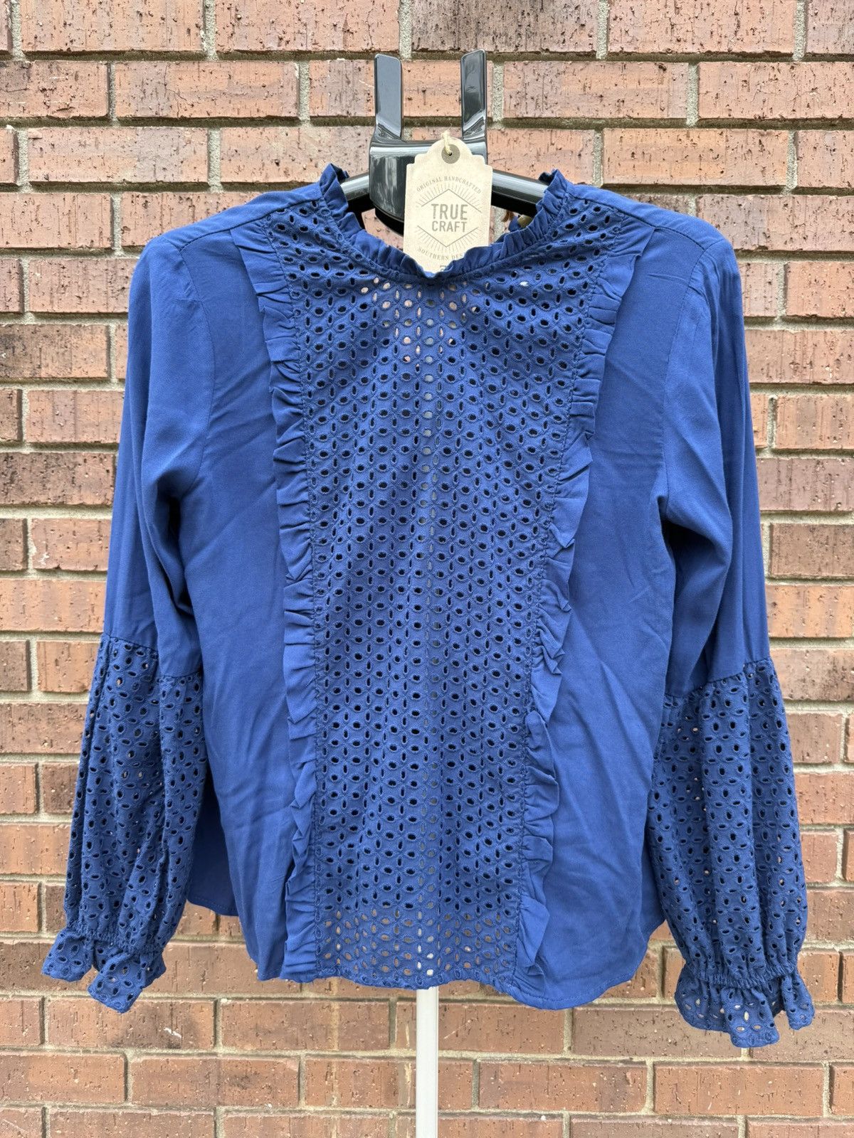 Other True Craft Young Contemporary Faded Isle Peasant Blouse Size M / US 6-8 / IT 42-44 - 1 Thumbnail