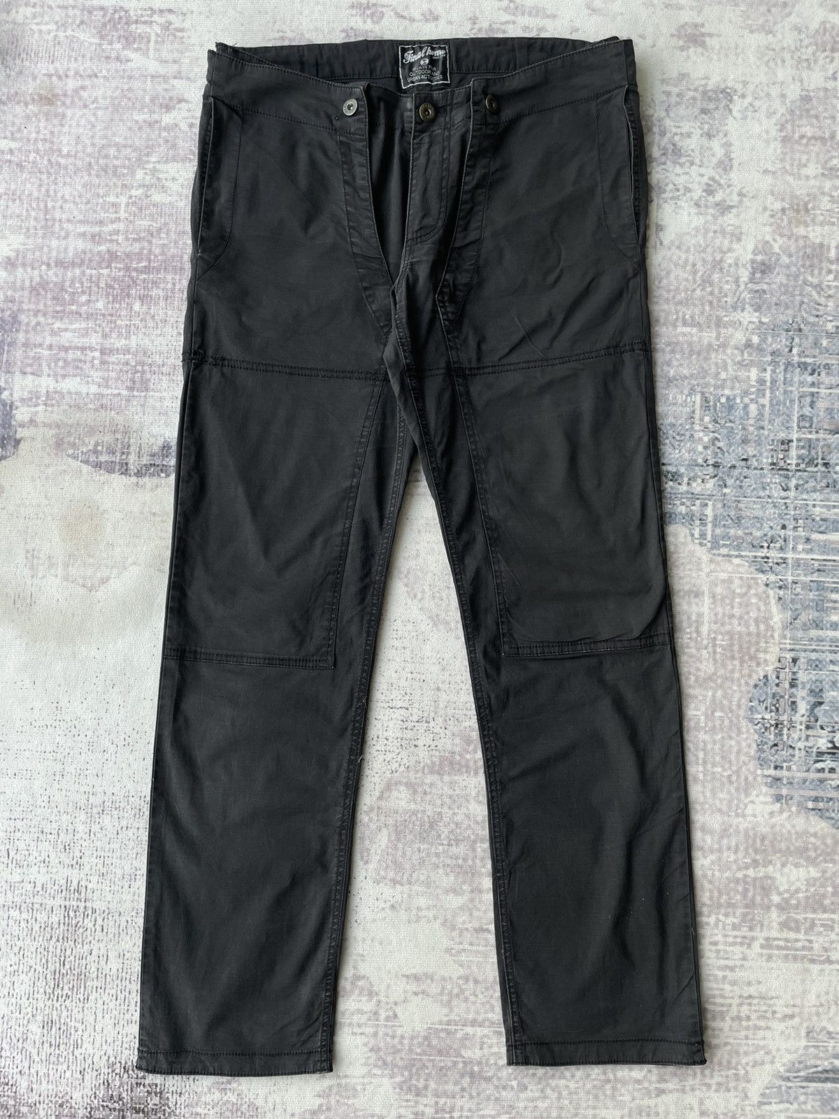 Final Home Vintage Final Home Issey Miyake Black Tactical Pants Size US 36 / EU 52 - 1 Thumbnail