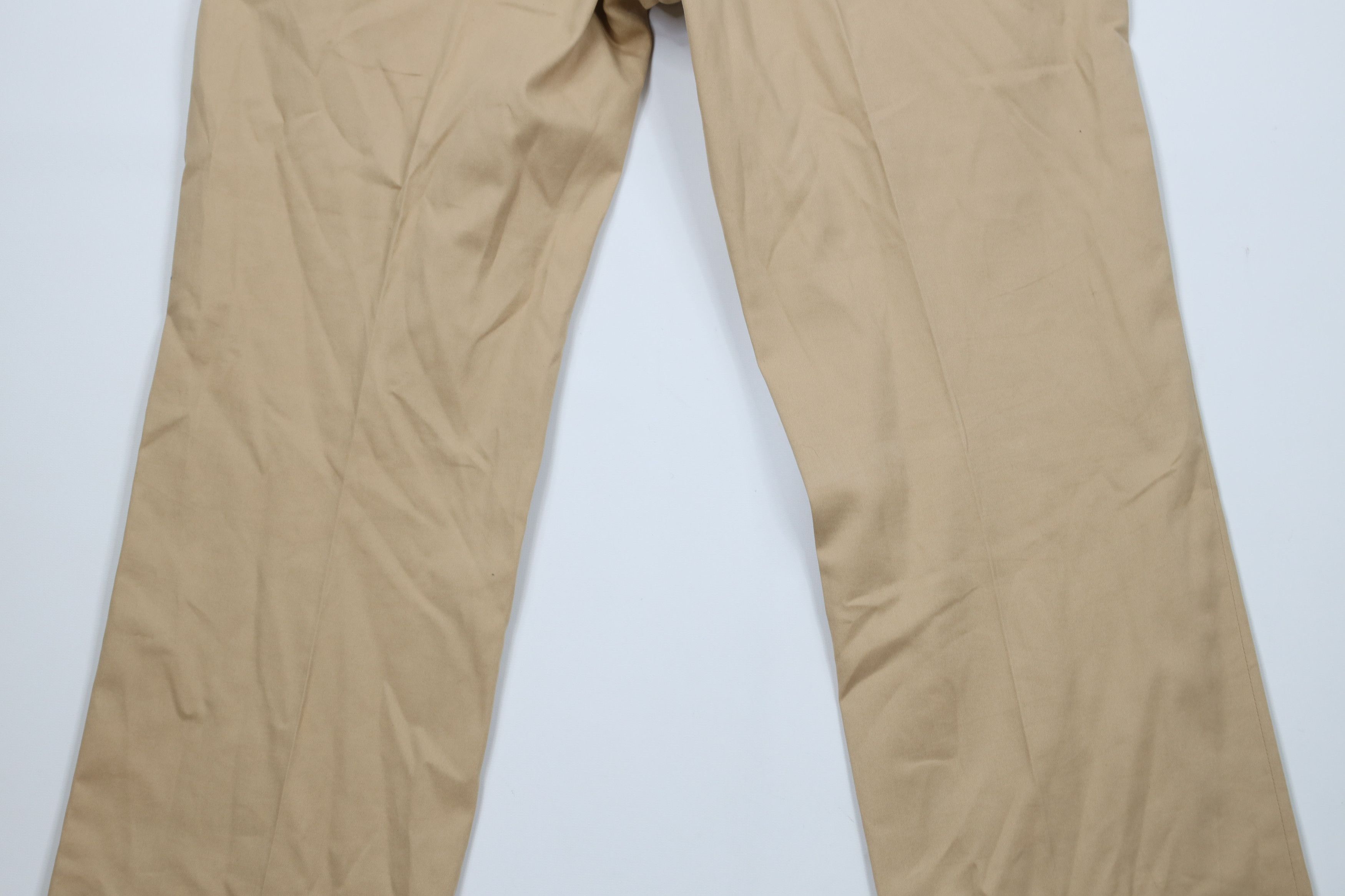 J.Crew × Vintage Vintage J Crew Distressed Straight Leg Chino Pants Cotton Size US 32 / EU 48 - 11 Thumbnail