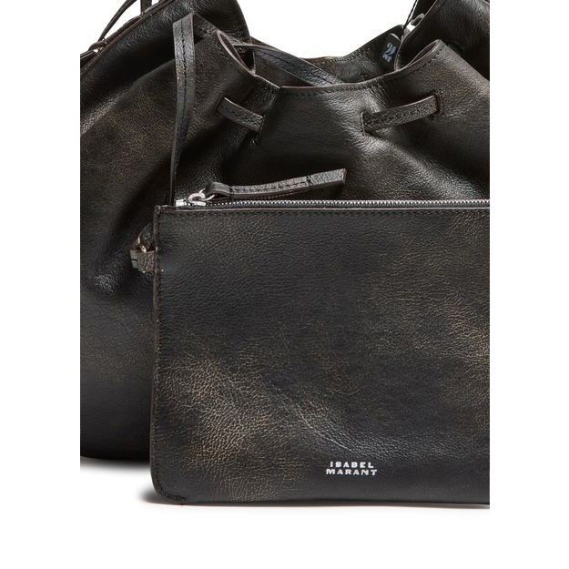 Isabel Marant Isabel Marant Bolton Hobo Vintage Brown Grained Leather Shou Size ONE SIZE - 6 Thumbnail