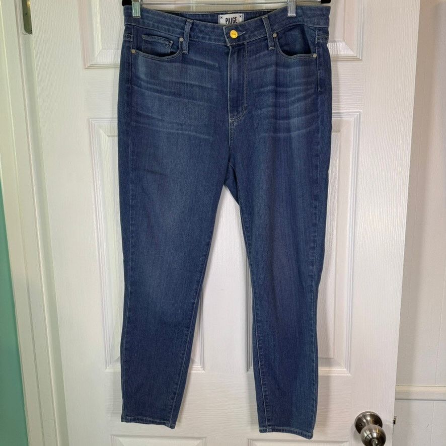 Paige PAIGE Hoxton Crop Skinny Jeans 31 Size 31" - 2 Thumbnail