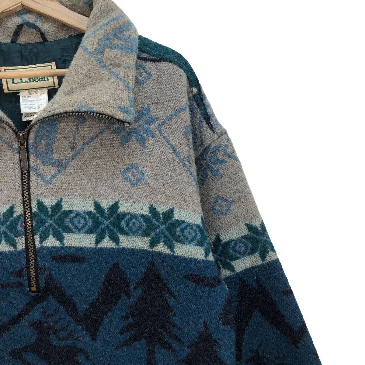L.L. Bean 🔥Vintage LL Bean Aztec Full Print Story On Jacket Size US M / EU 48-50 / 2 - 8 Thumbnail