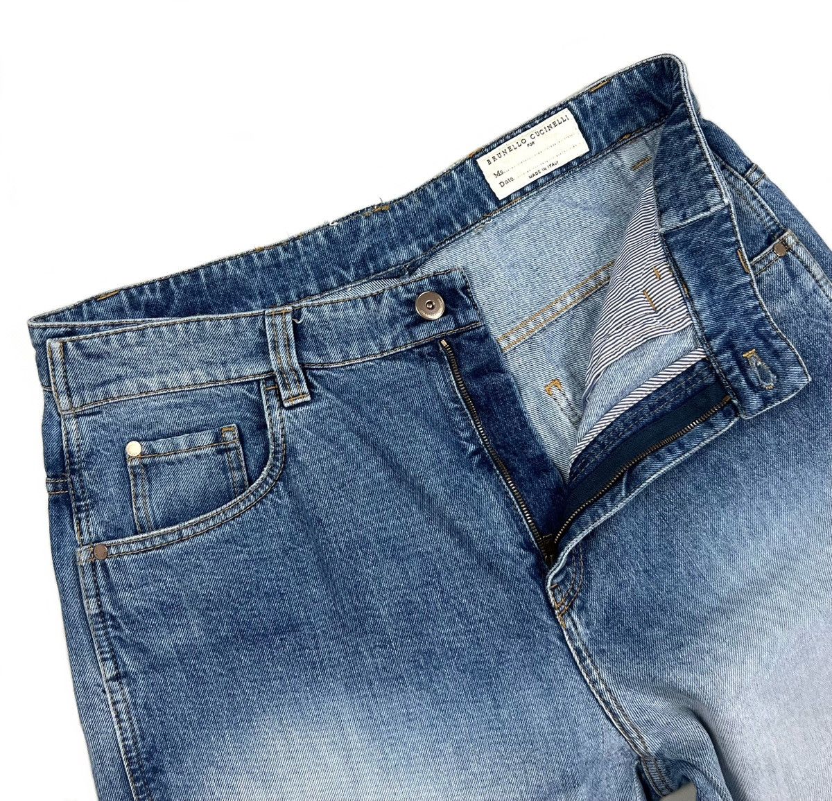 Brunello Cucinelli Auth Women’s Brunello Cucinelli Luxury Jeans Size USA 10 Size 32" / US 10 / IT 46 - 11 Thumbnail