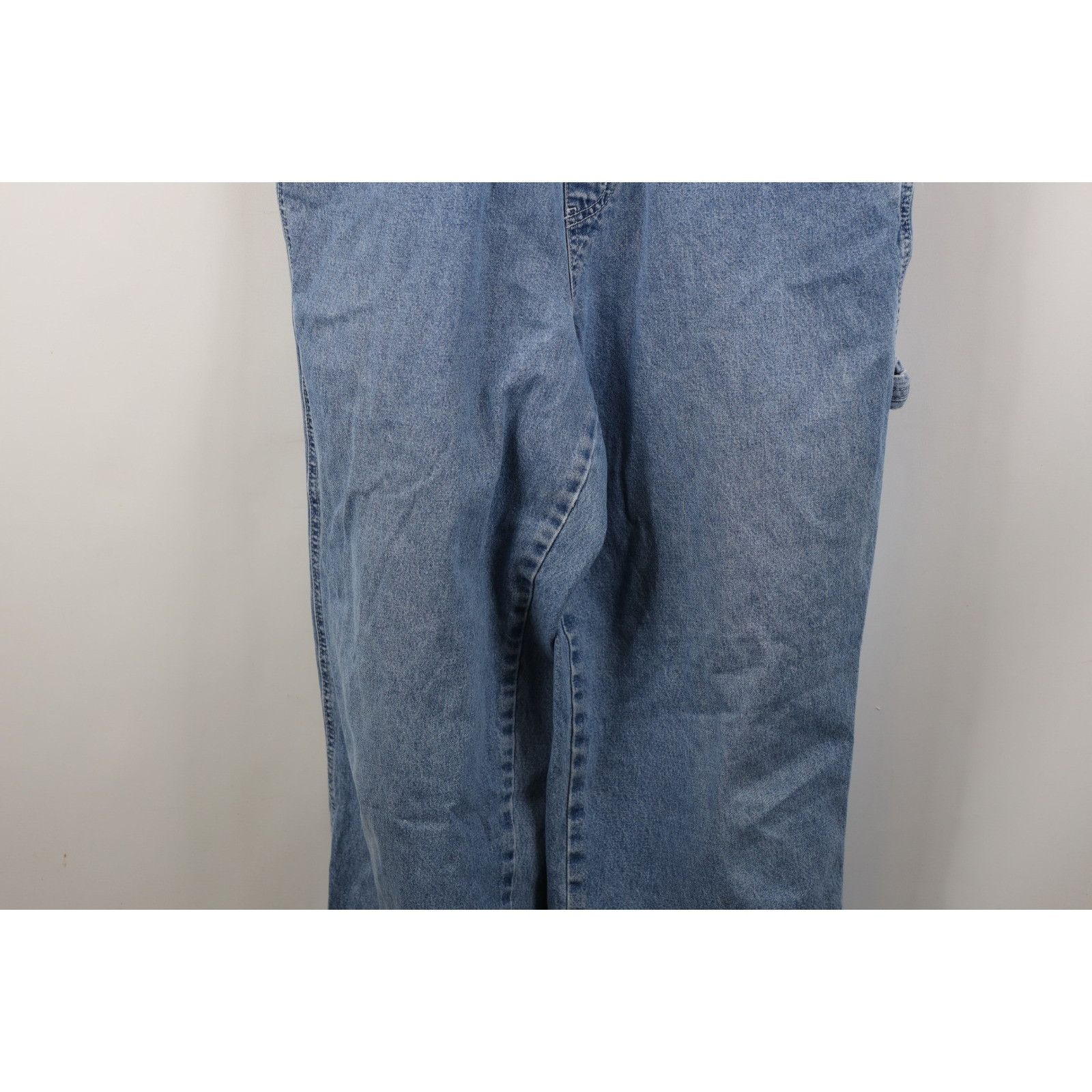 Vintage Vintage 90s Y2K Streetwear Faded Babydoll Wide Leg Overalls Size 28" / US 6 / IT 42 - 4 Thumbnail