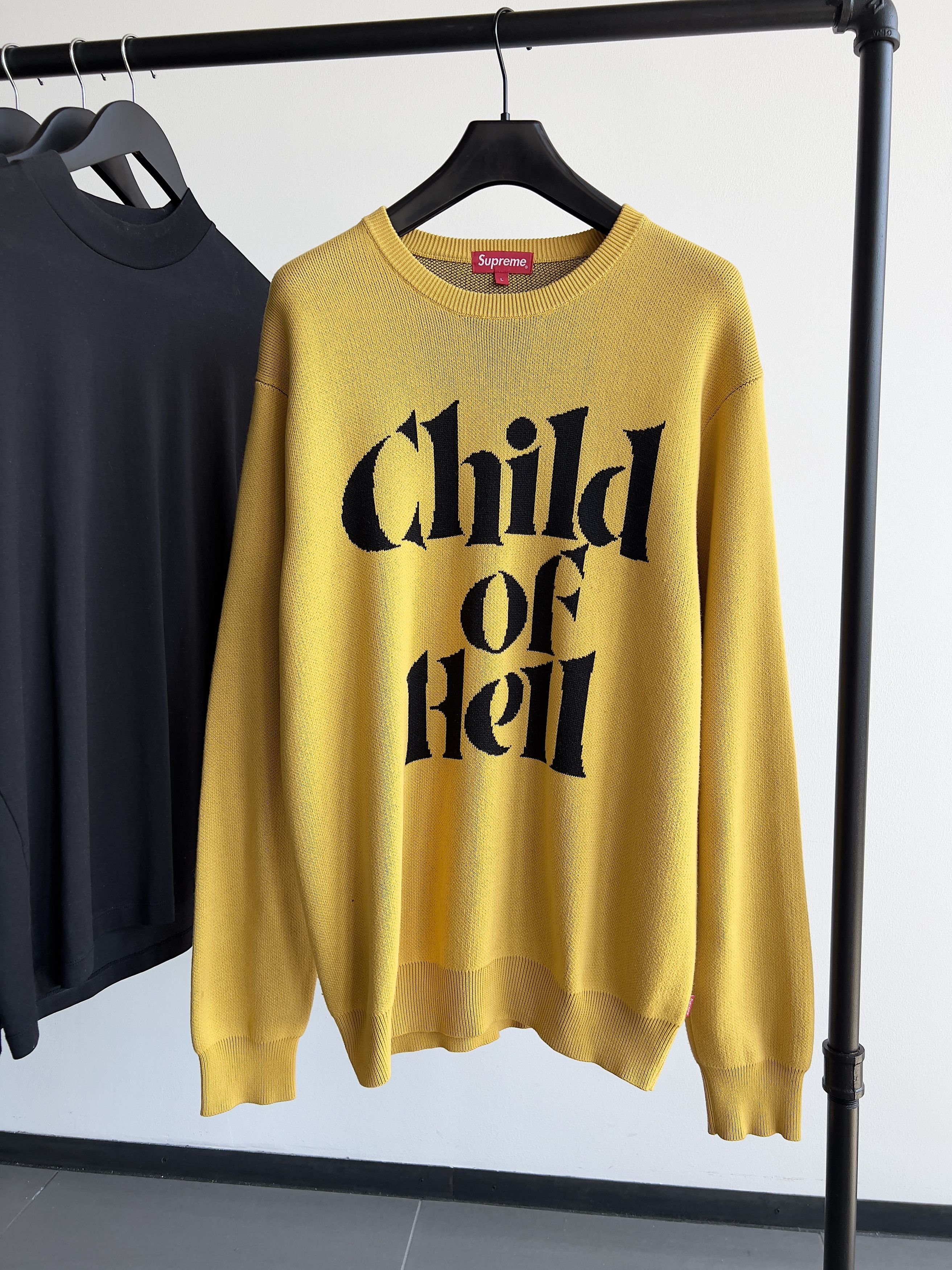 Supreme Child Of Hell Sweater | Grailed