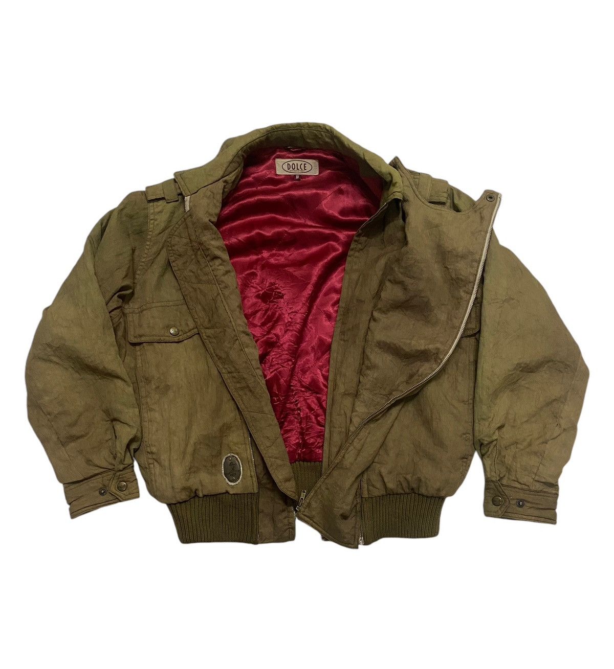 Designer × Vintage Vintage Dolce Bomber Jacket Size US M / EU 48-50 / 2 - 1 Thumbnail