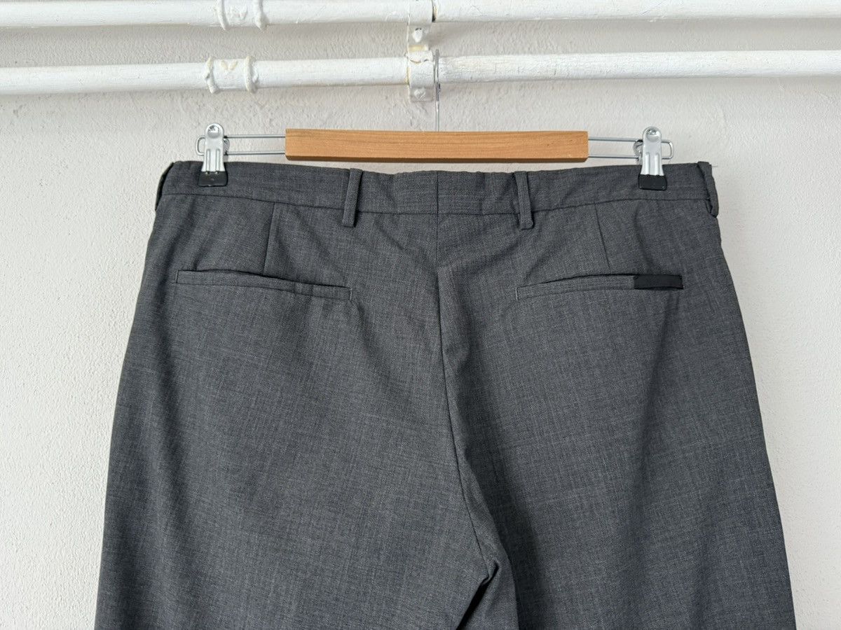 Prada Prada Slim Wool Trousers in Charcoal Grey Size US 34 / EU 50 - 6 Thumbnail