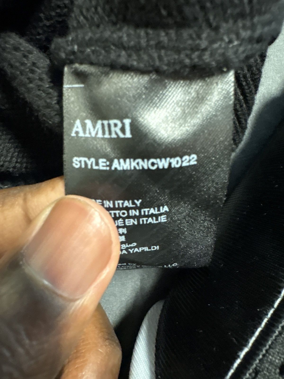 Amiri AMIRI ARTS DISTRICT CREW Size US M / EU 48-50 / 2 - 4 Thumbnail