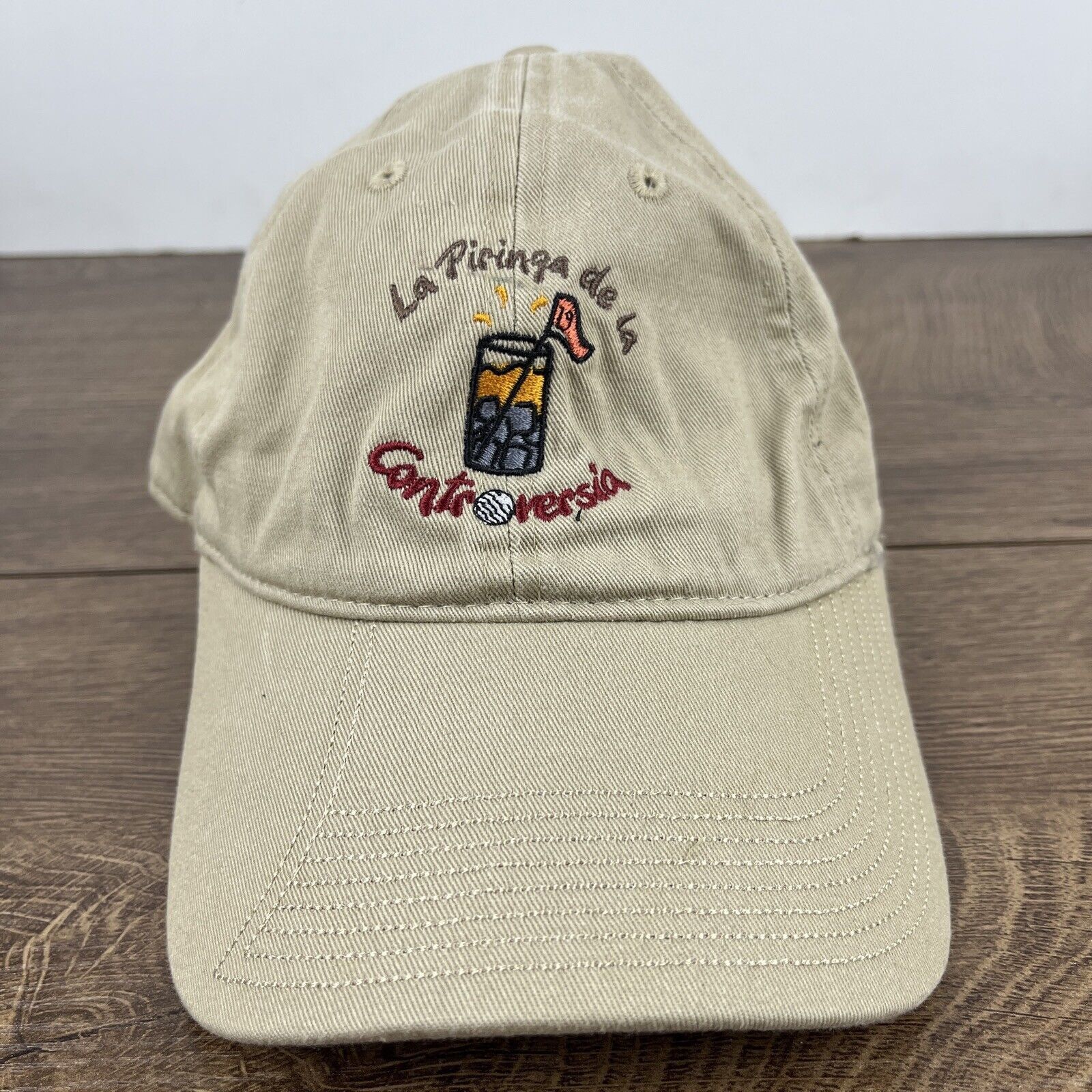 Other La Piringa De La Hat Controversia Tan Brown Hat Adjustable A Size ONE SIZE - 5 Thumbnail