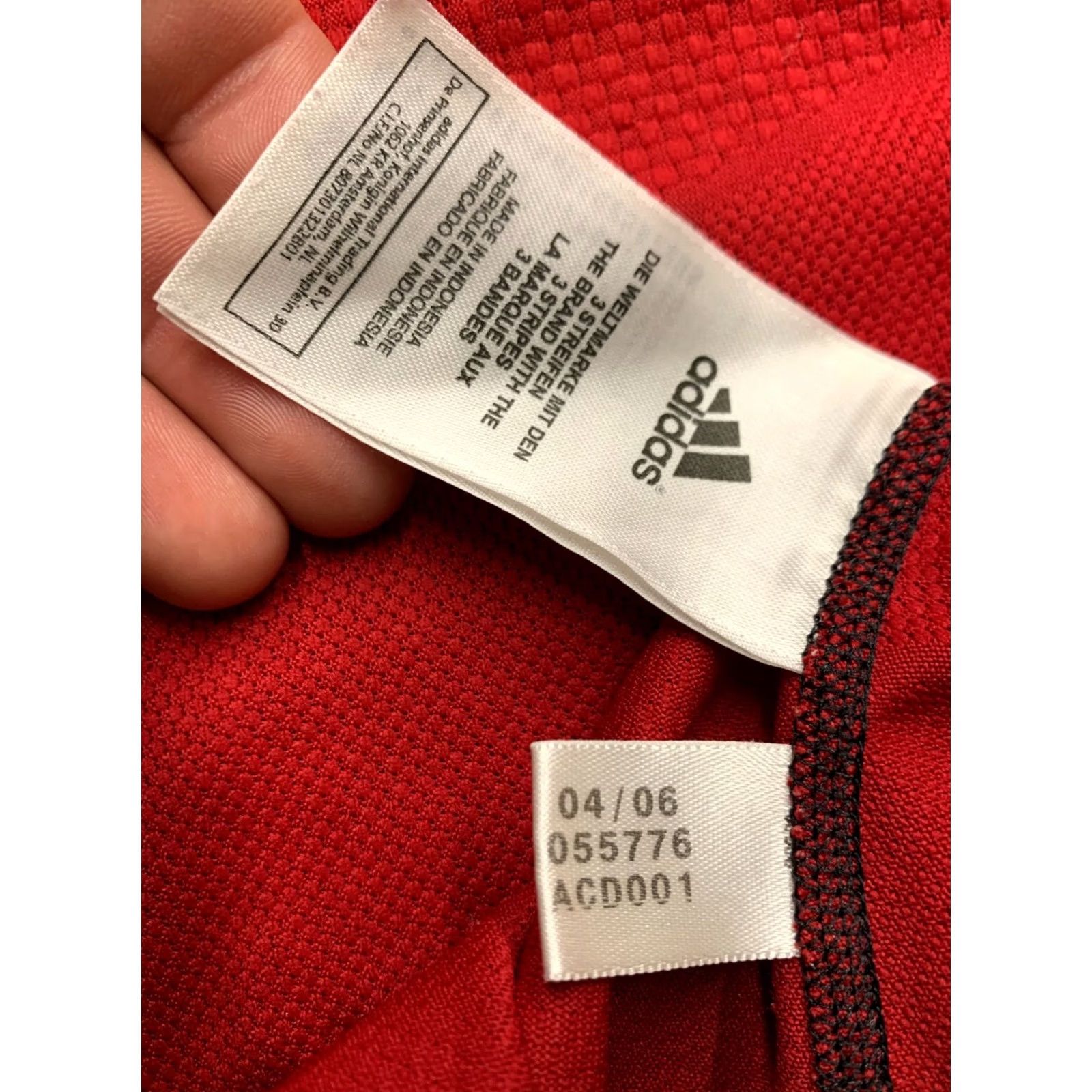 Adidas Adidas Shirt Mens M Red PERFORMANCE RESPONSE FORMOTION TRAINING men JERSEY ORIGINAL SIZE Size US M / EU 48-50 / 2 - 6 Thumbnail
