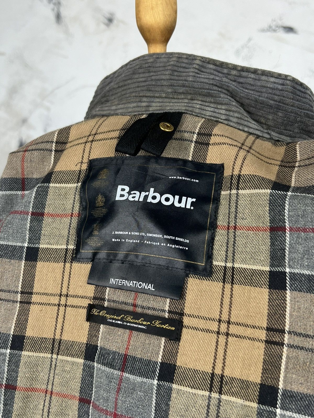 Barbour Barbour International A7 Waxed Jacket Size M - L C38 / 97 cm Size US M / EU 48-50 / 2 - 12 Thumbnail