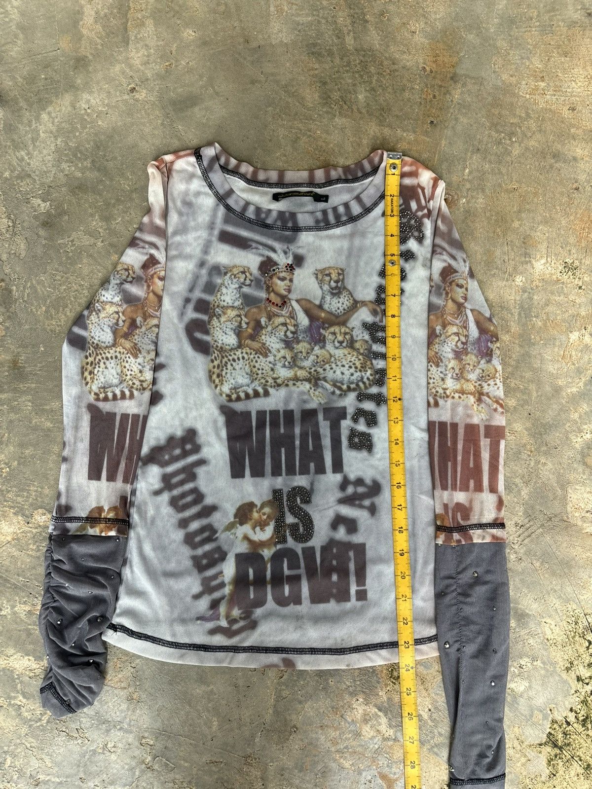 Hysteric Glamour Y2k Jjajoagse Ifwixwasnine Punk Style Longsleeve Size L / US 10 / IT 46 - 13 Thumbnail