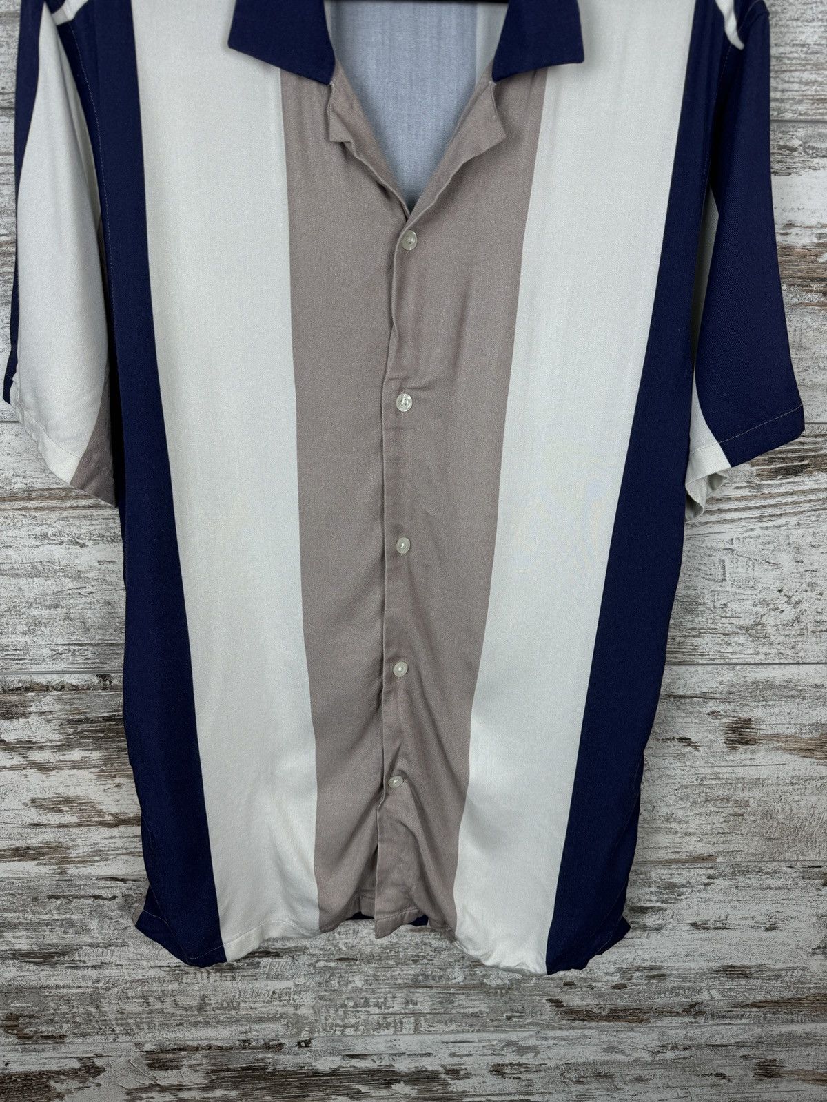 Japanese Brand Mens Reiss shirts button up luxury crazy Hawaiian viscose Size US M / EU 48-50 / 2 - 3 Thumbnail