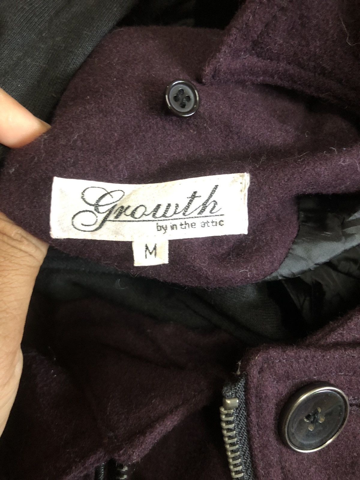 In The Attic Growth By in the attic Hidden Hoodie Jacket Size US S / EU 44-46 / 1 - 3 Thumbnail