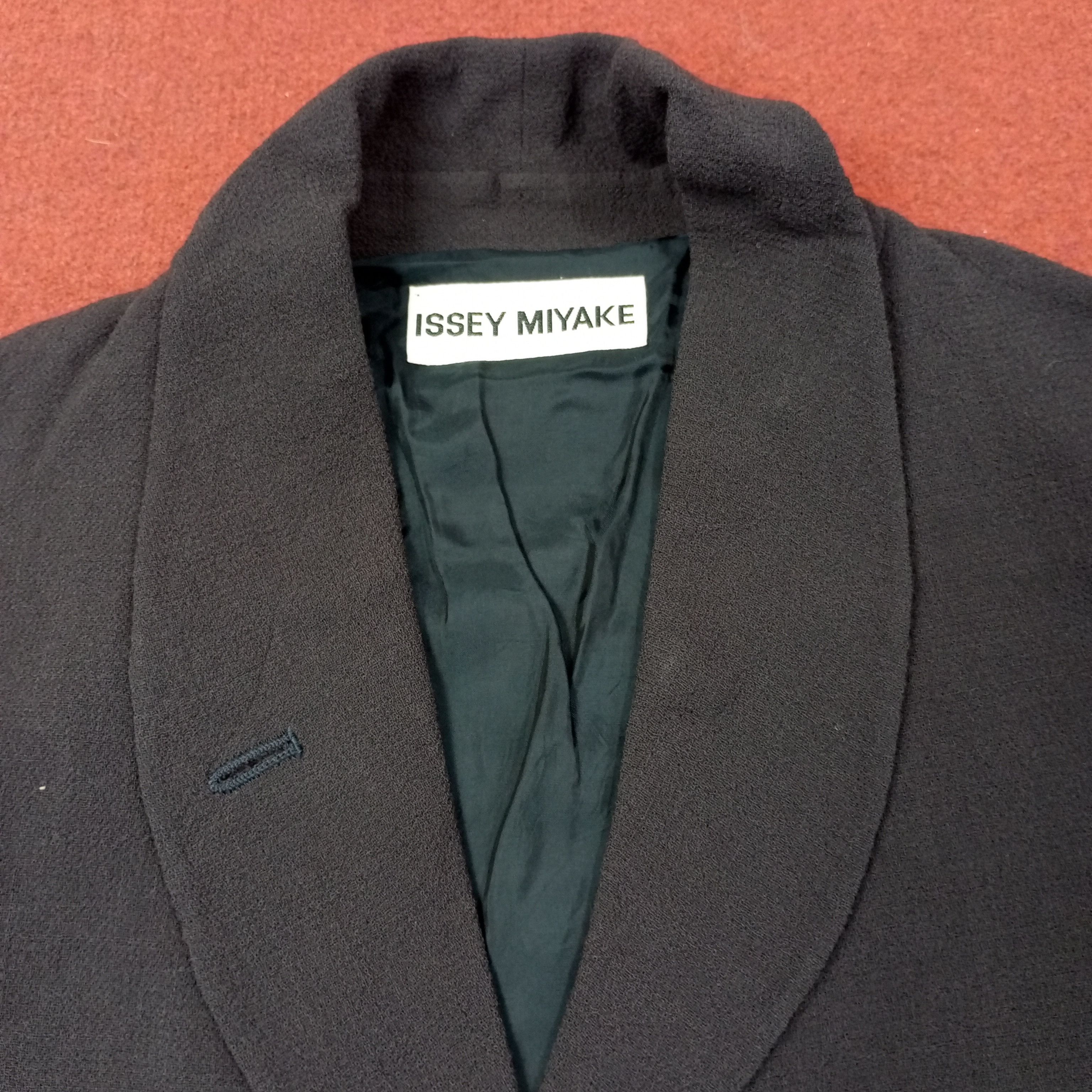 Issey Miyake Issey Miyake Japanese Designer Fashion Blazer Jacket Size US L / EU 52-54 / 3 - 2 Thumbnail