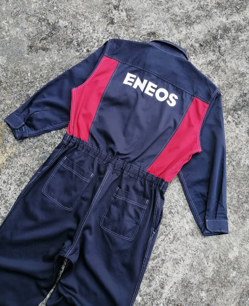 Vintage Vintage Eneos Overalls Jumpsuits Size US 36 / EU 52 - 4 Thumbnail