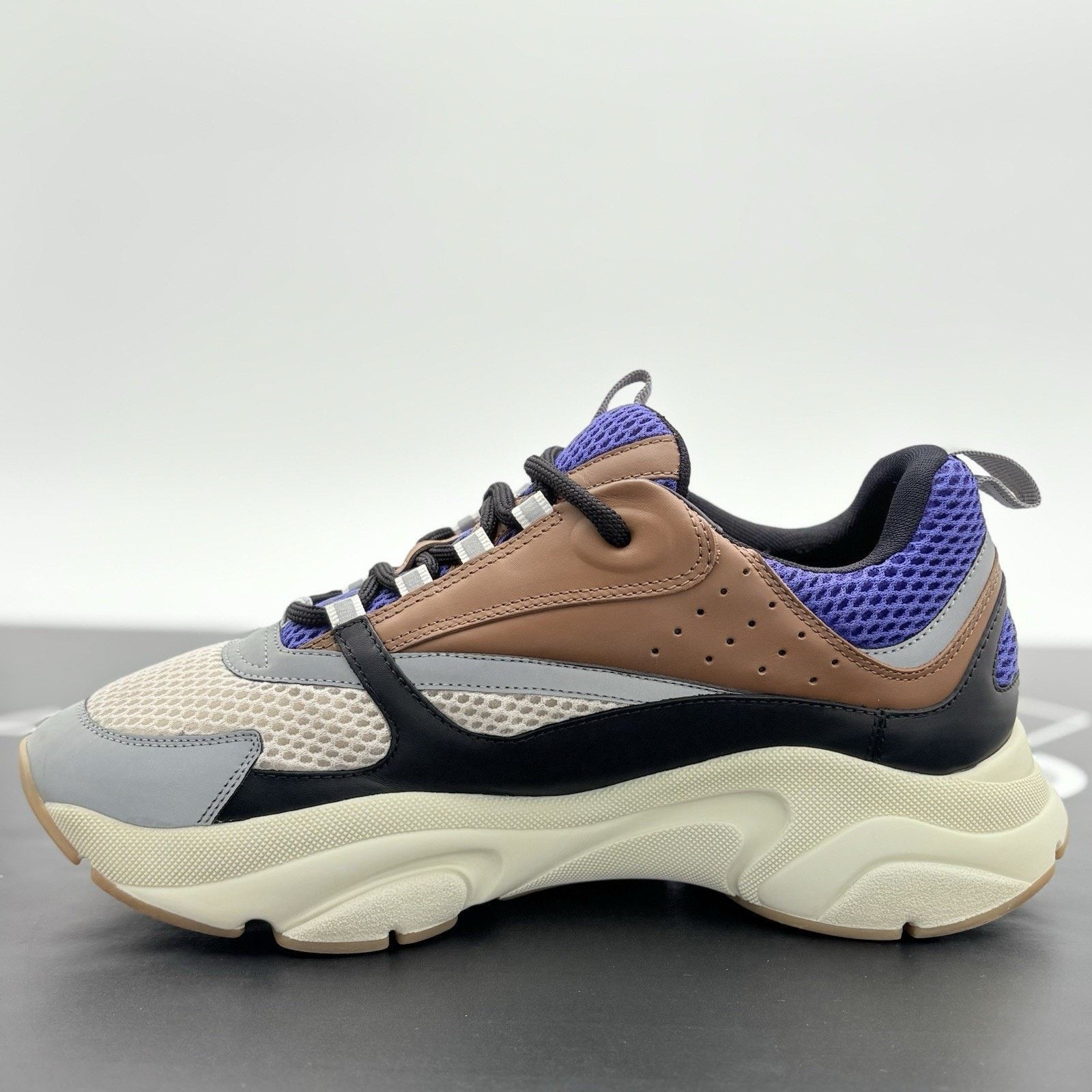 Dior Dior B22 Sneaker ' Coffee Violet ' | SUPER CLEAN! Size US 10 / EU 43 - 4 Thumbnail